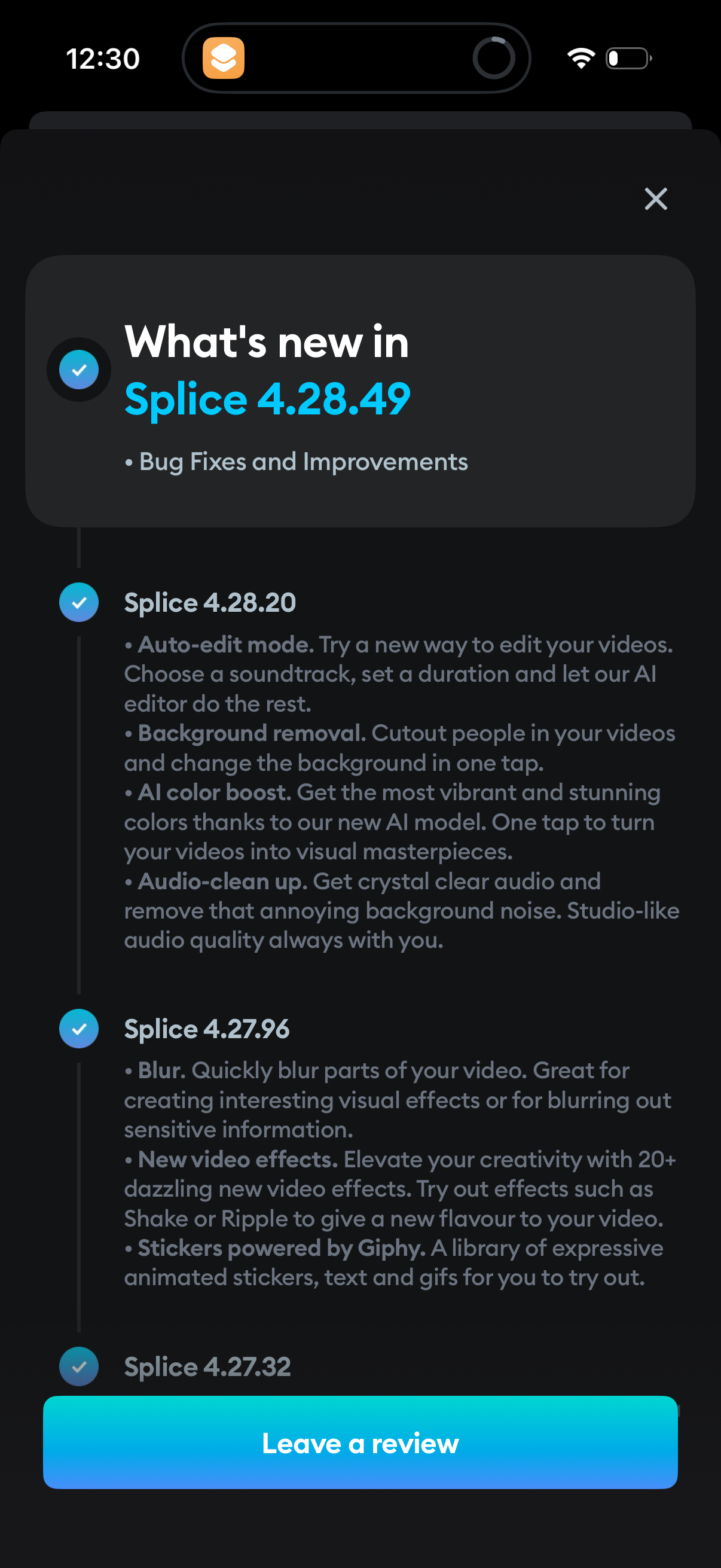 splice app screenshot 4