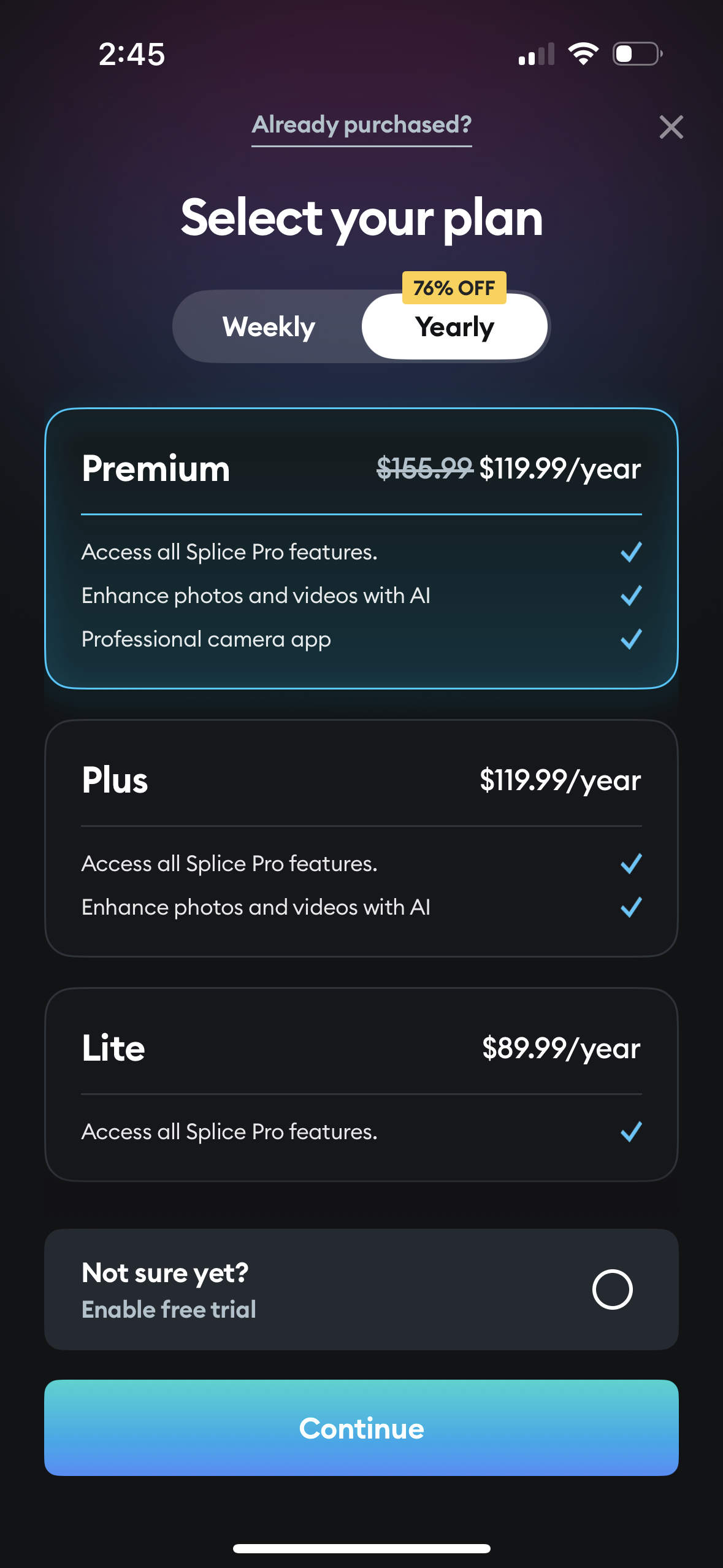 splice app screenshot 70