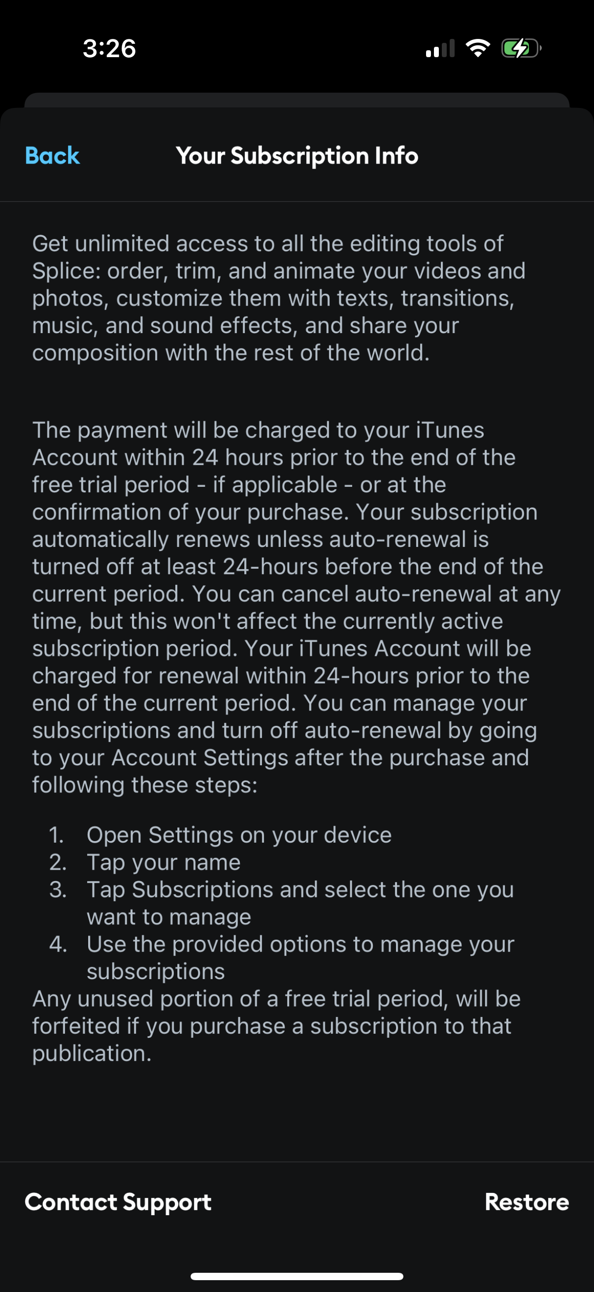 splice app screenshot 21