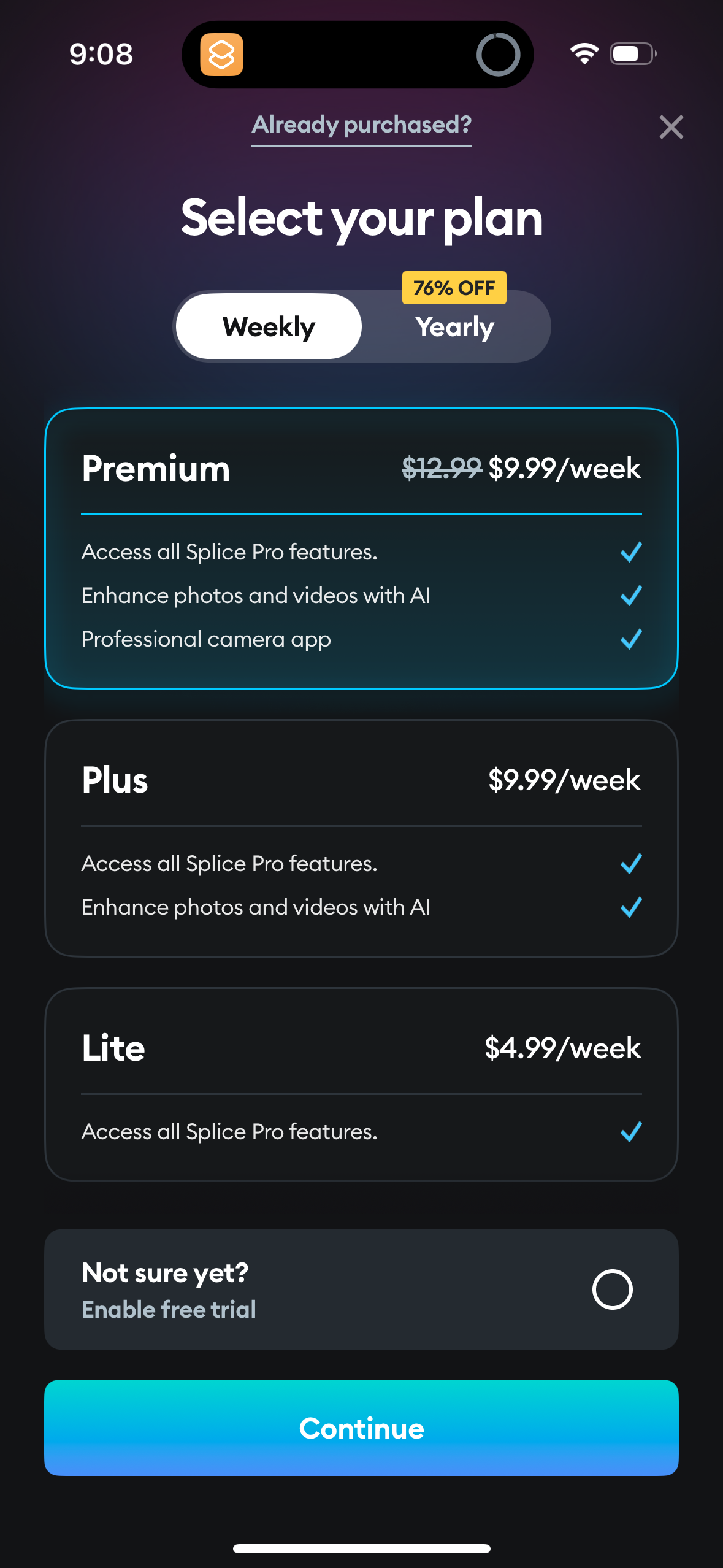 splice app screenshot 68