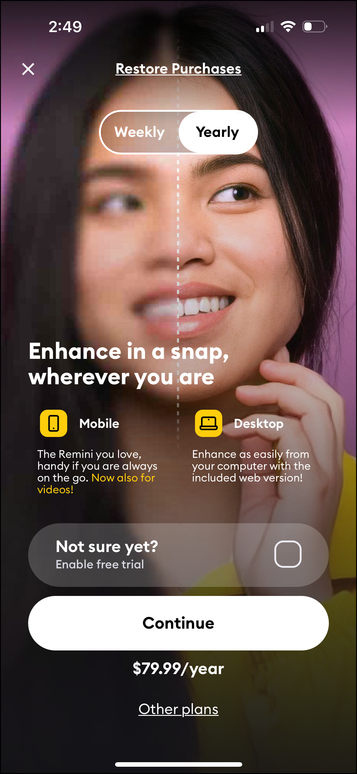 remini app screenshot 66