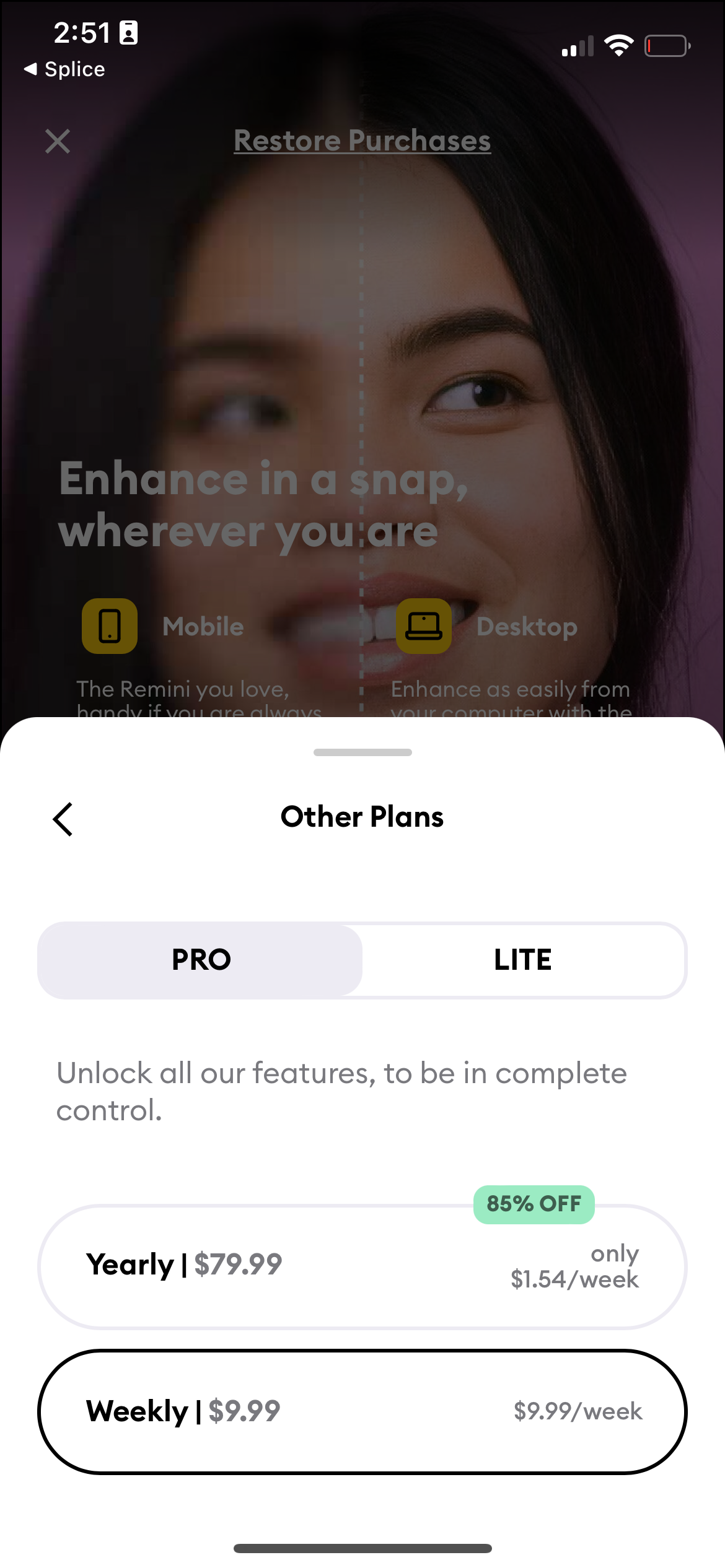 remini app screenshot 59