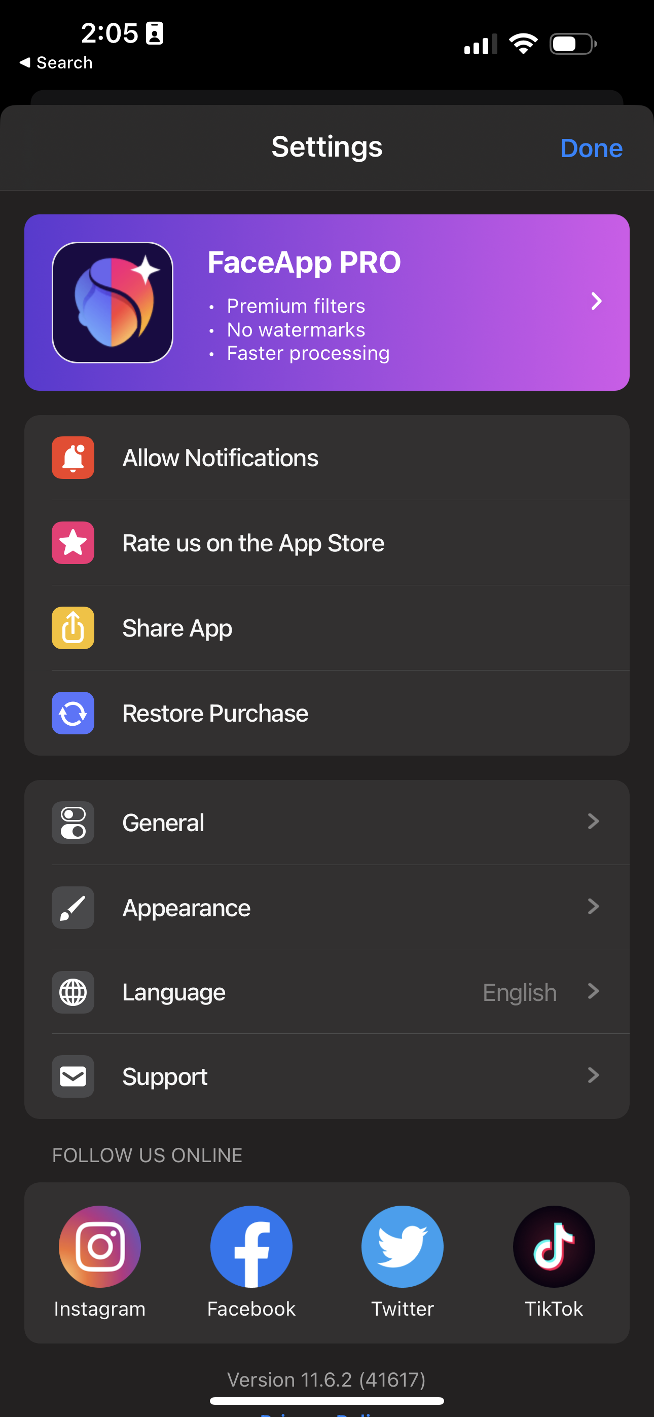 faceapp app screenshot 61