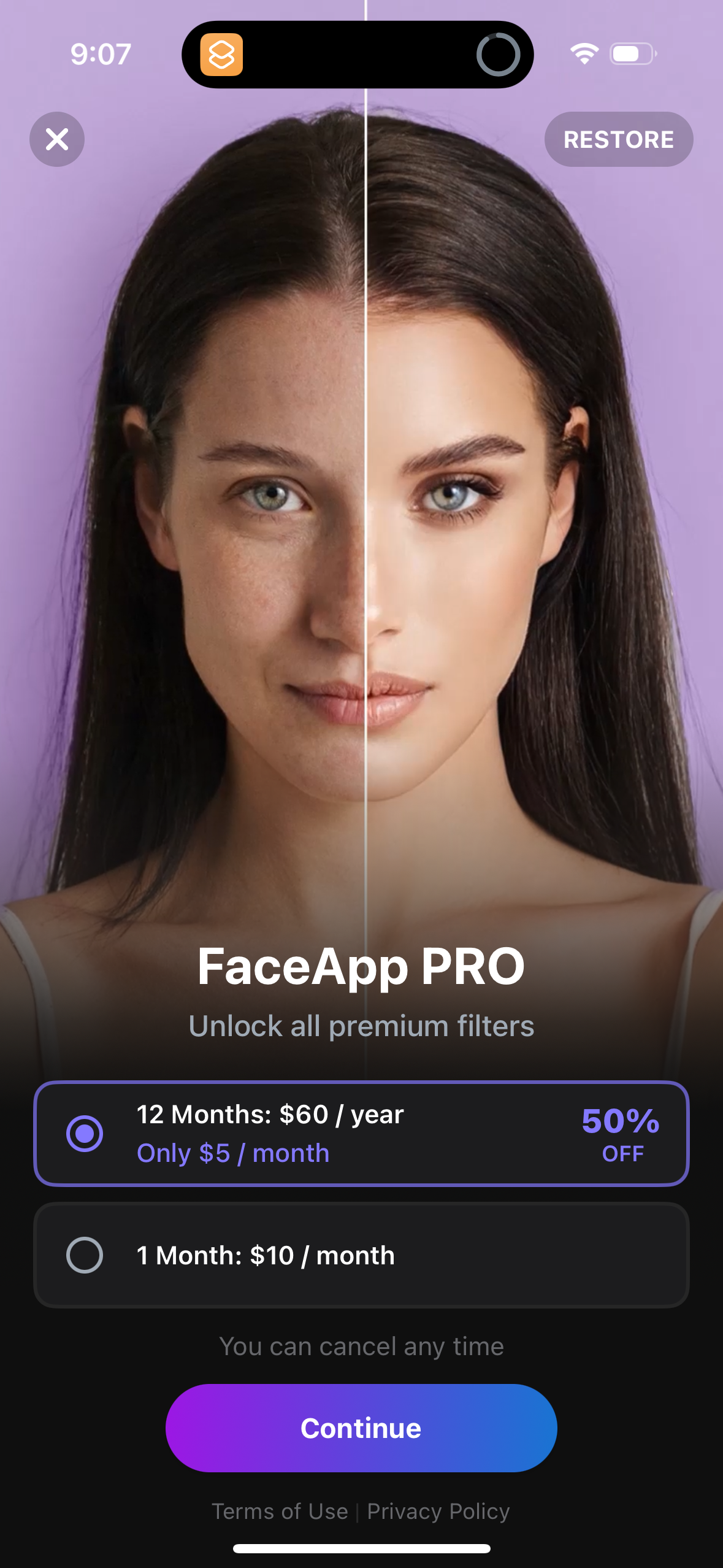 faceapp app screenshot 54