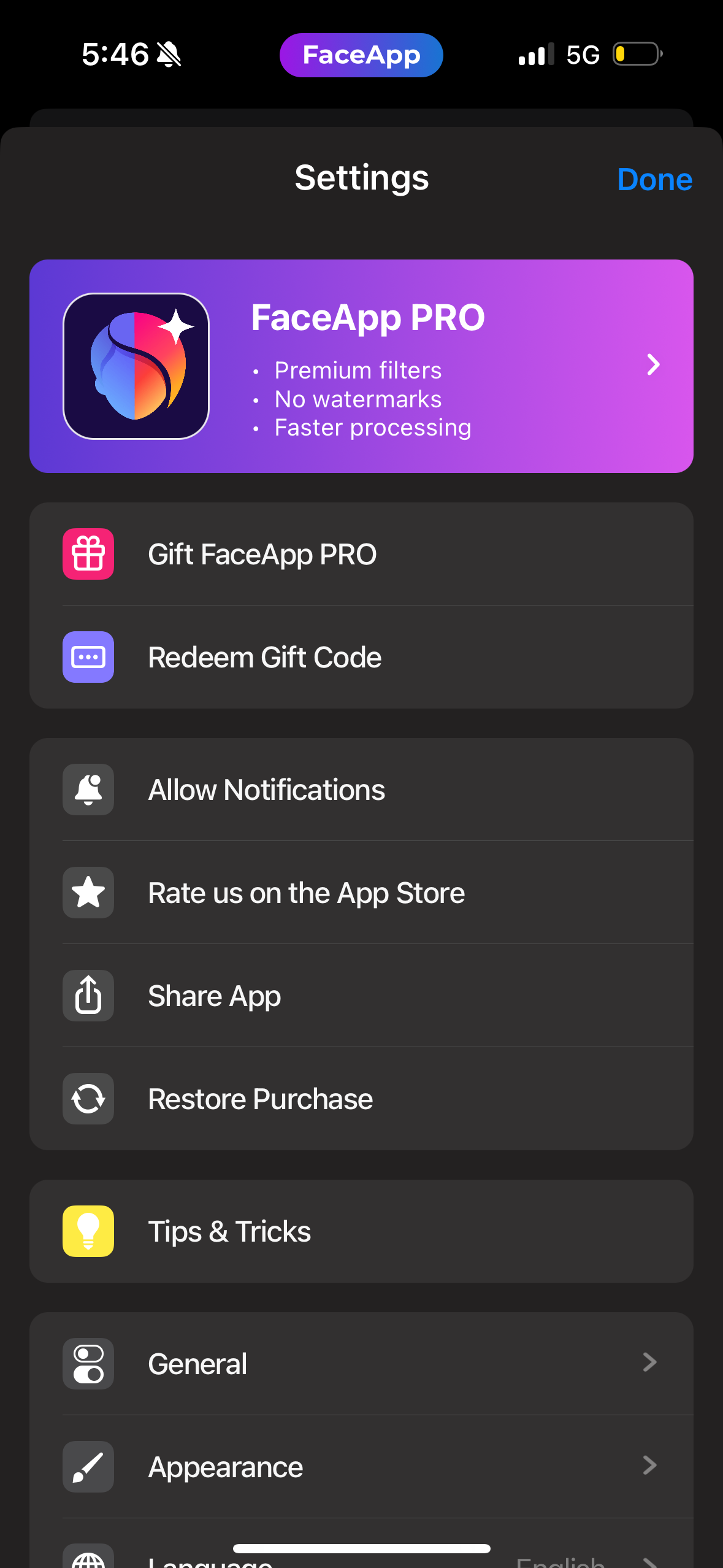 faceapp app screenshot 34