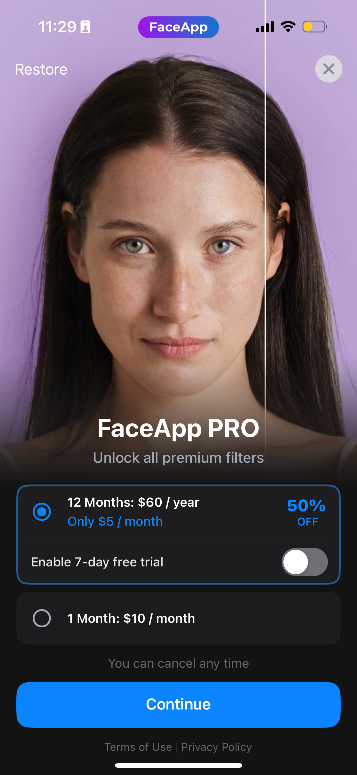 faceapp app screenshot 25