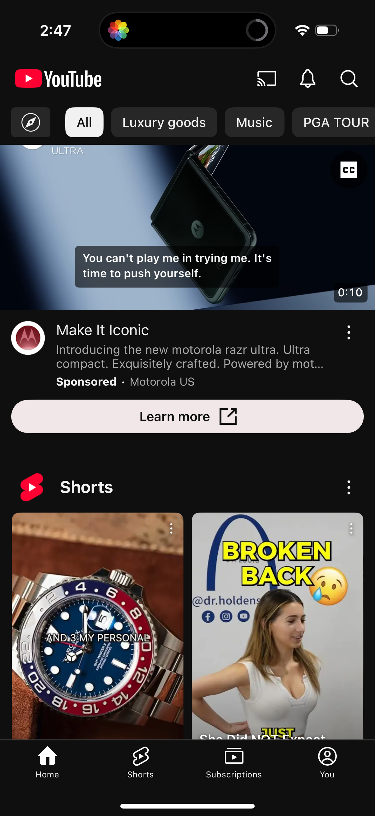 youtube app screenshot 63