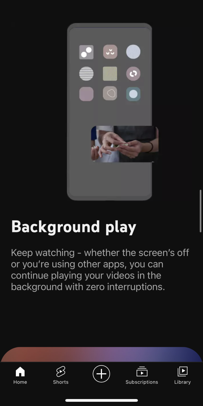 youtube app screenshot 127