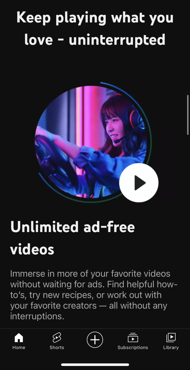 youtube app screenshot 128