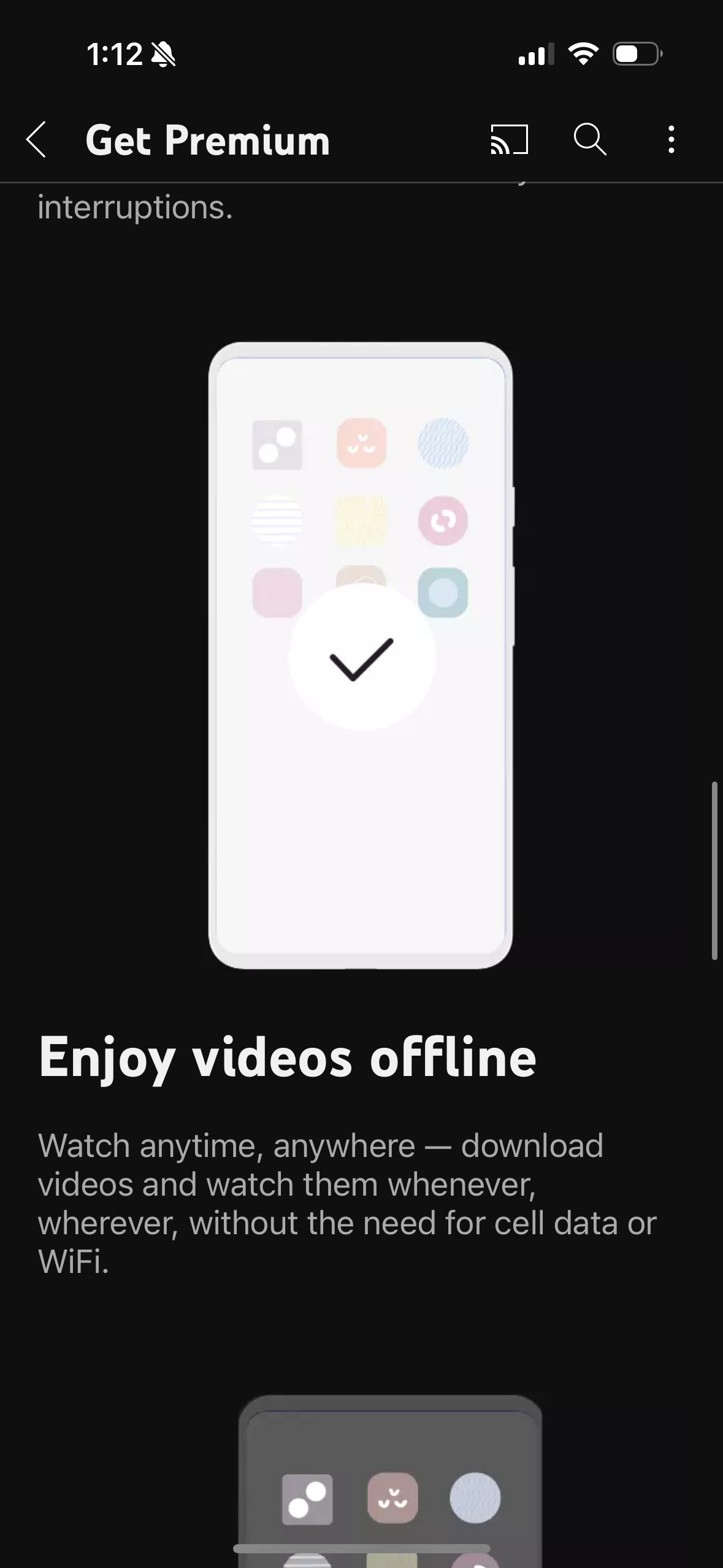 youtube app screenshot 116