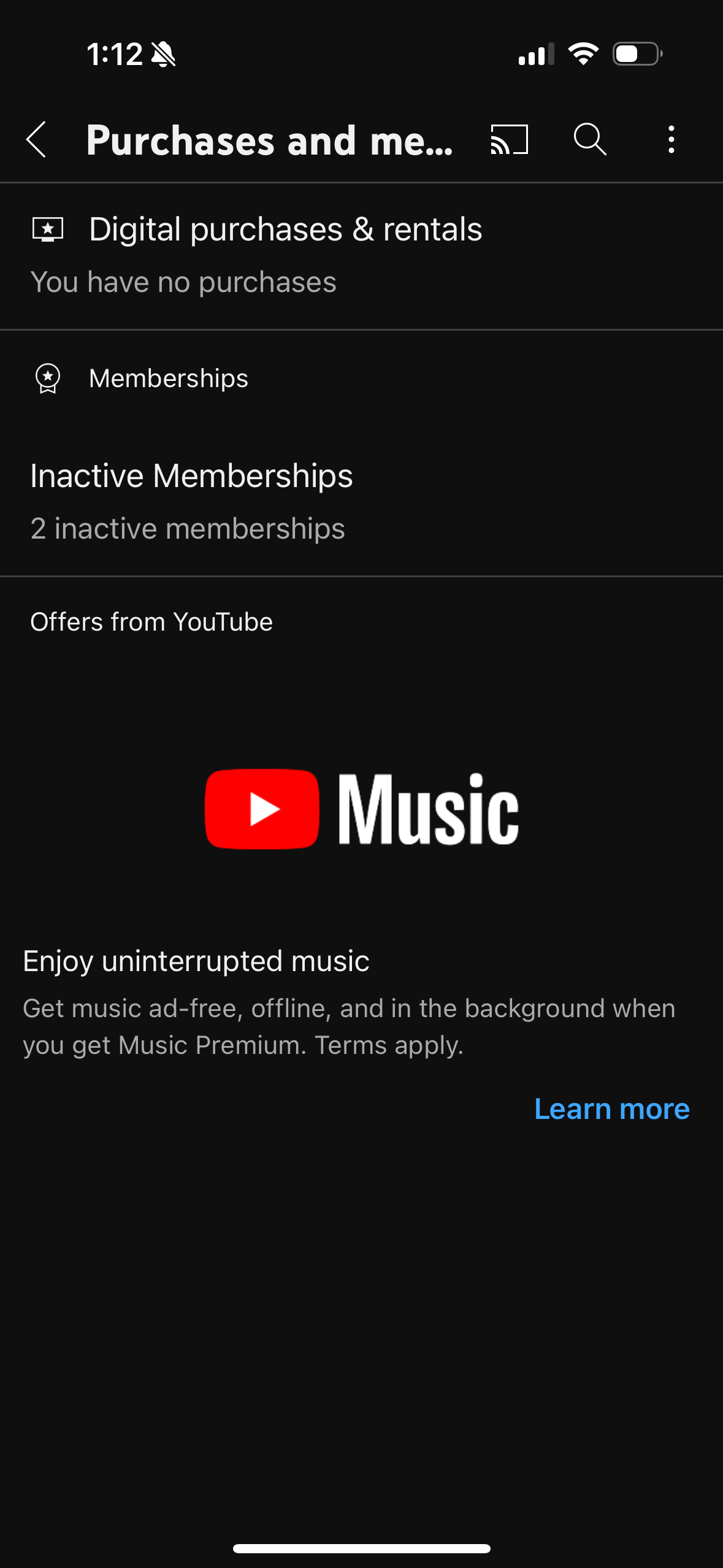 youtube app screenshot 99