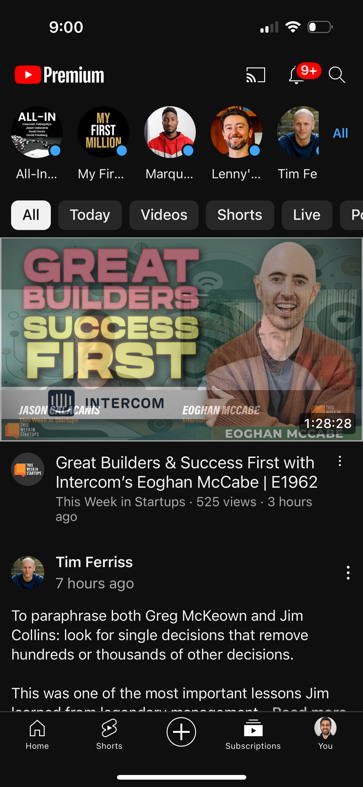 youtube app screenshot 85