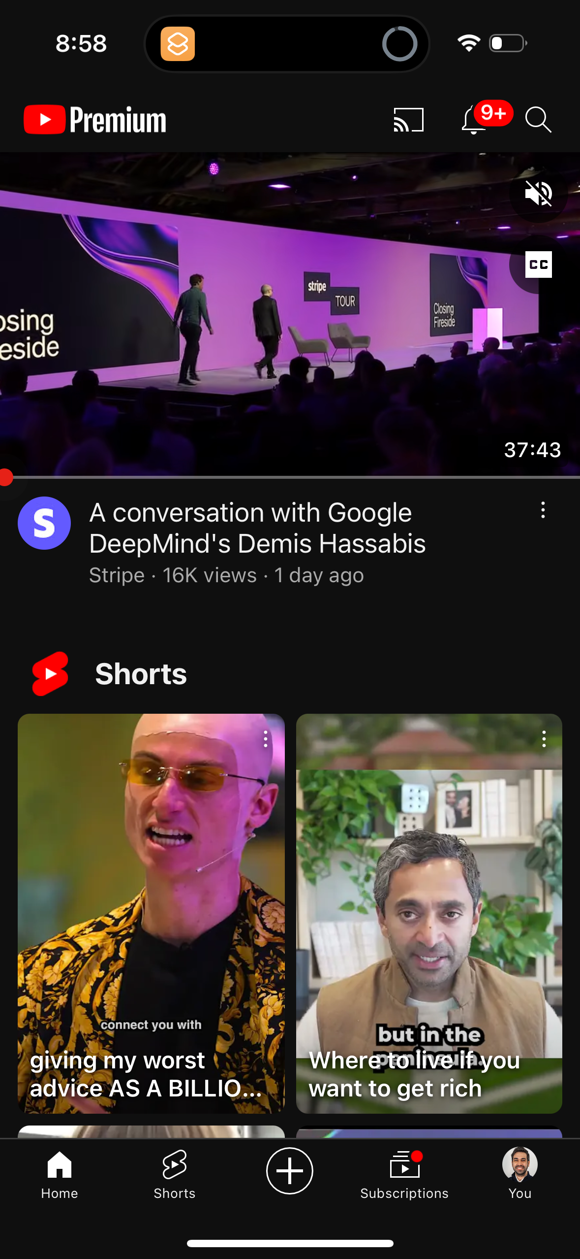 youtube app screenshot 84