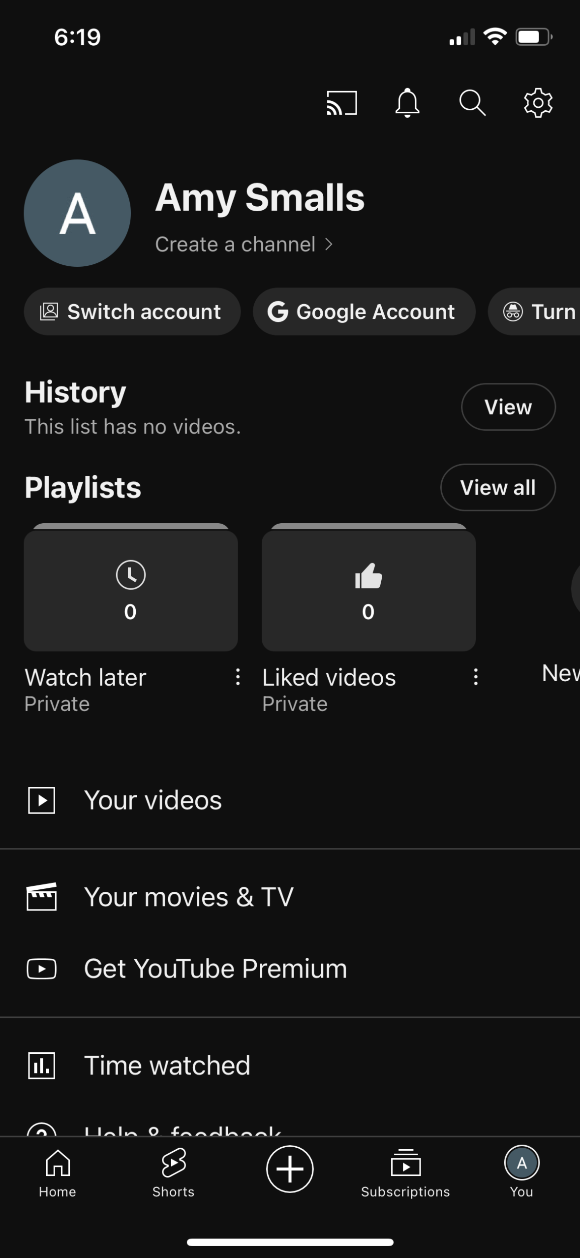 youtube app screenshot 81