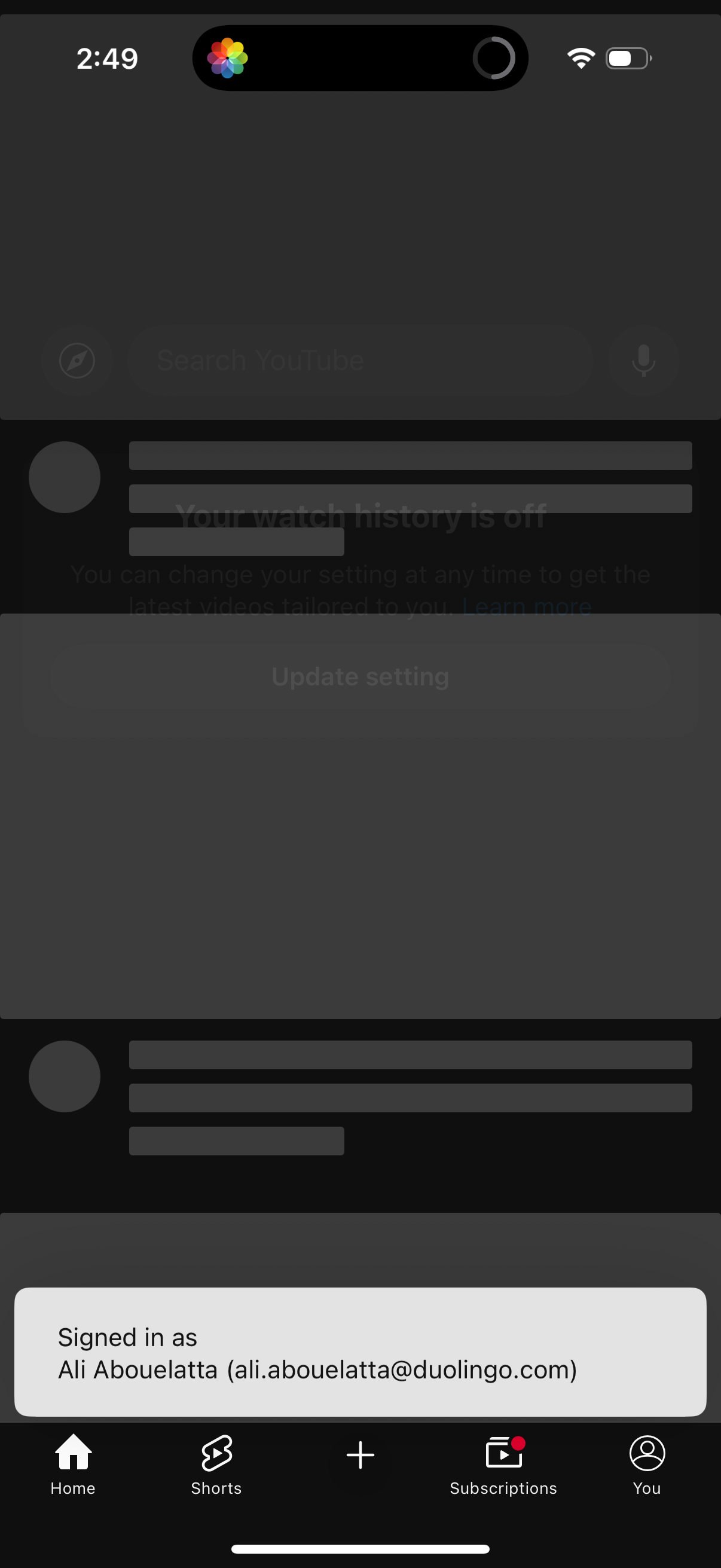 youtube app screenshot 55
