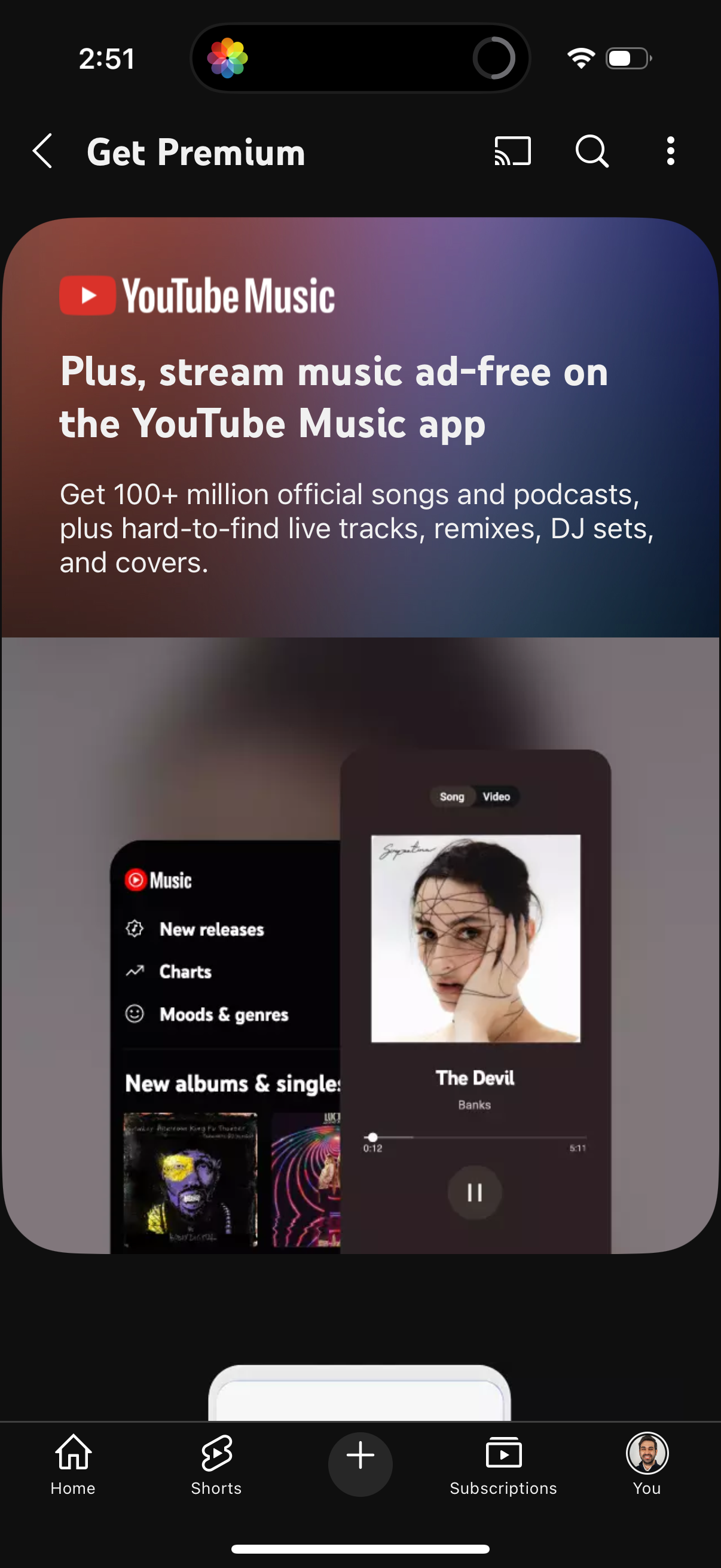 youtube app screenshot 50