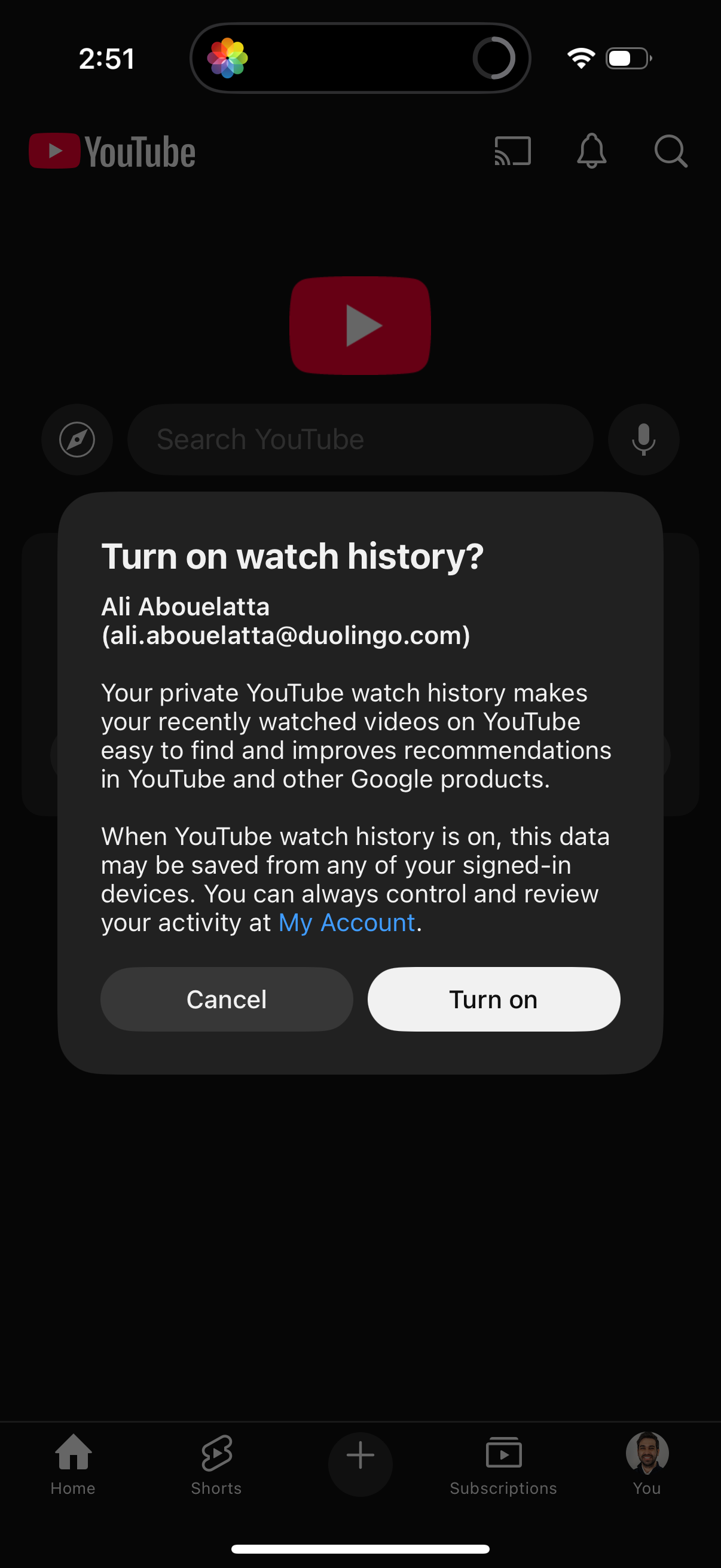 youtube app screenshot 41