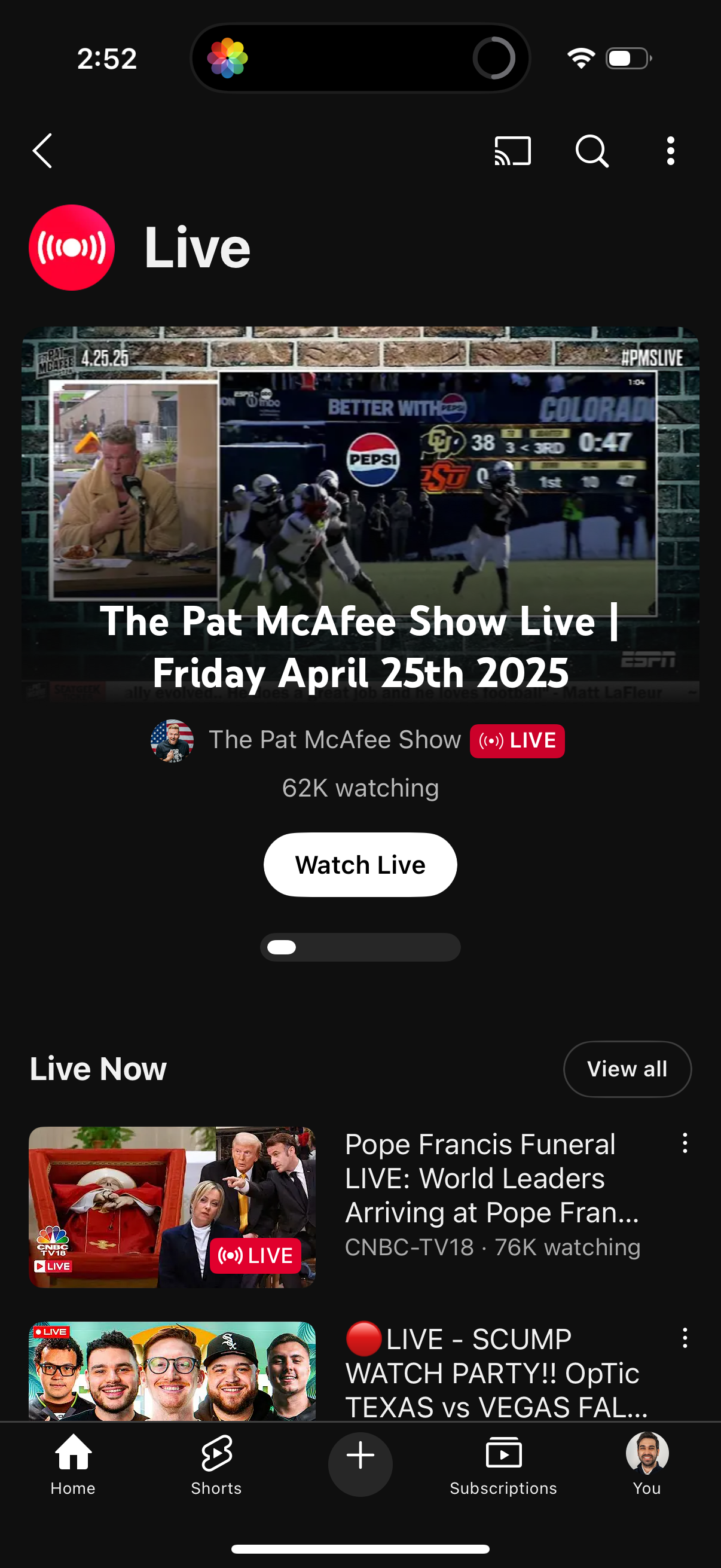 youtube app screenshot 36