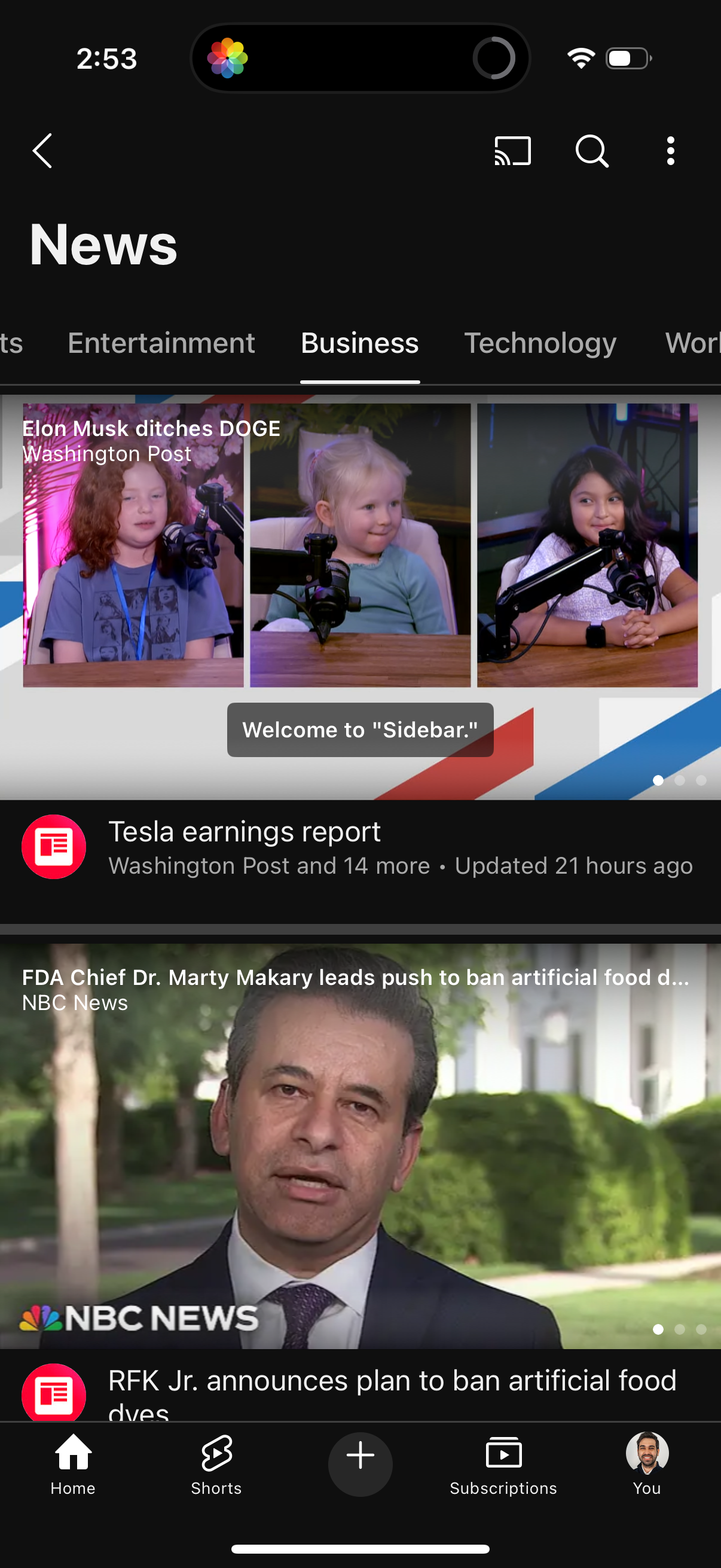 youtube app screenshot 30