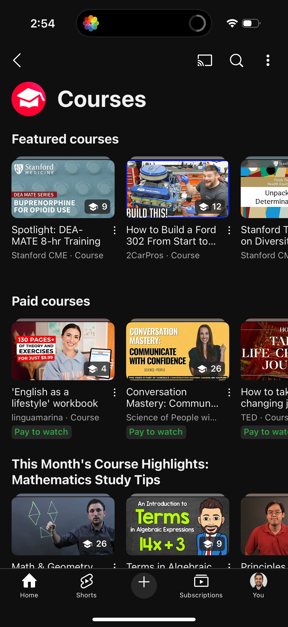 youtube app screenshot 22