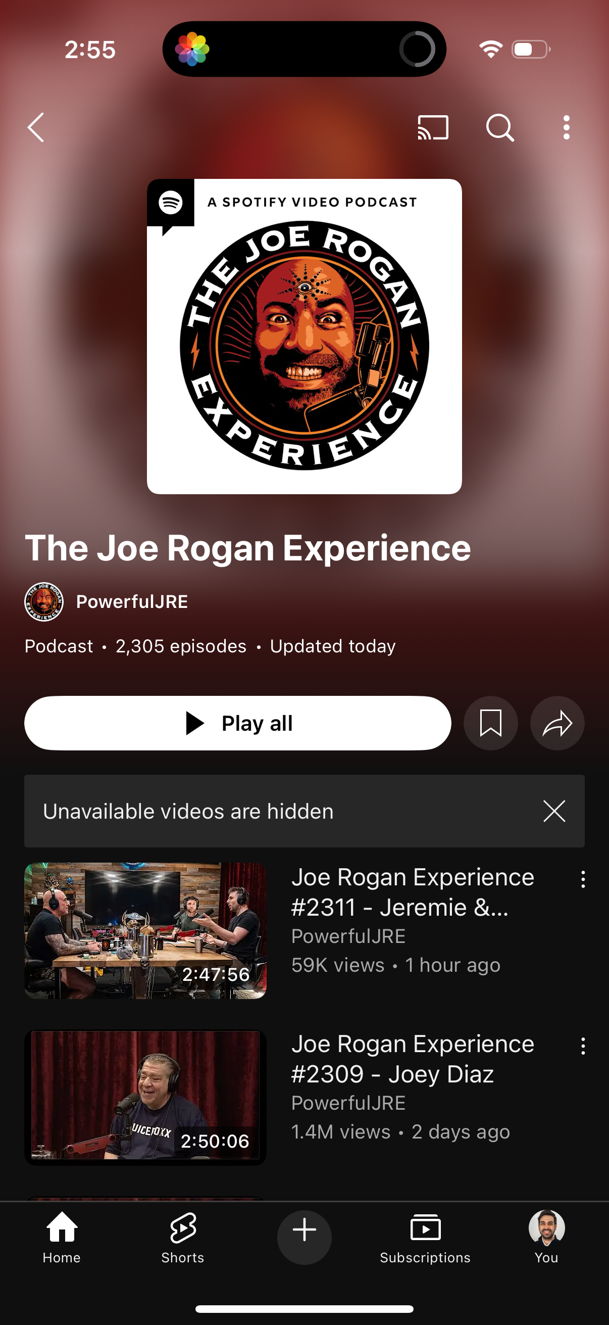 youtube app screenshot 14