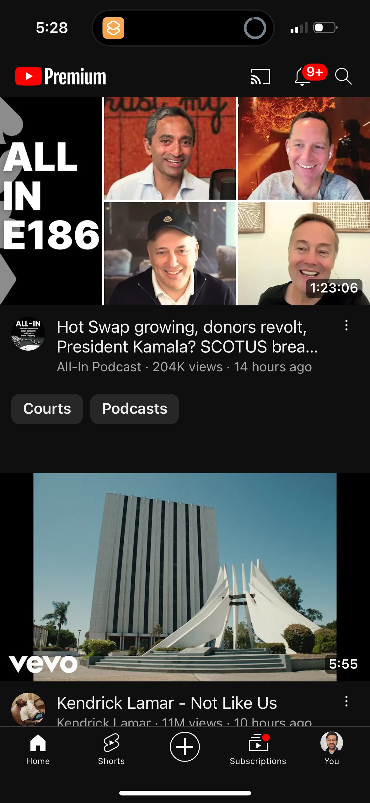 youtube app screenshot 83