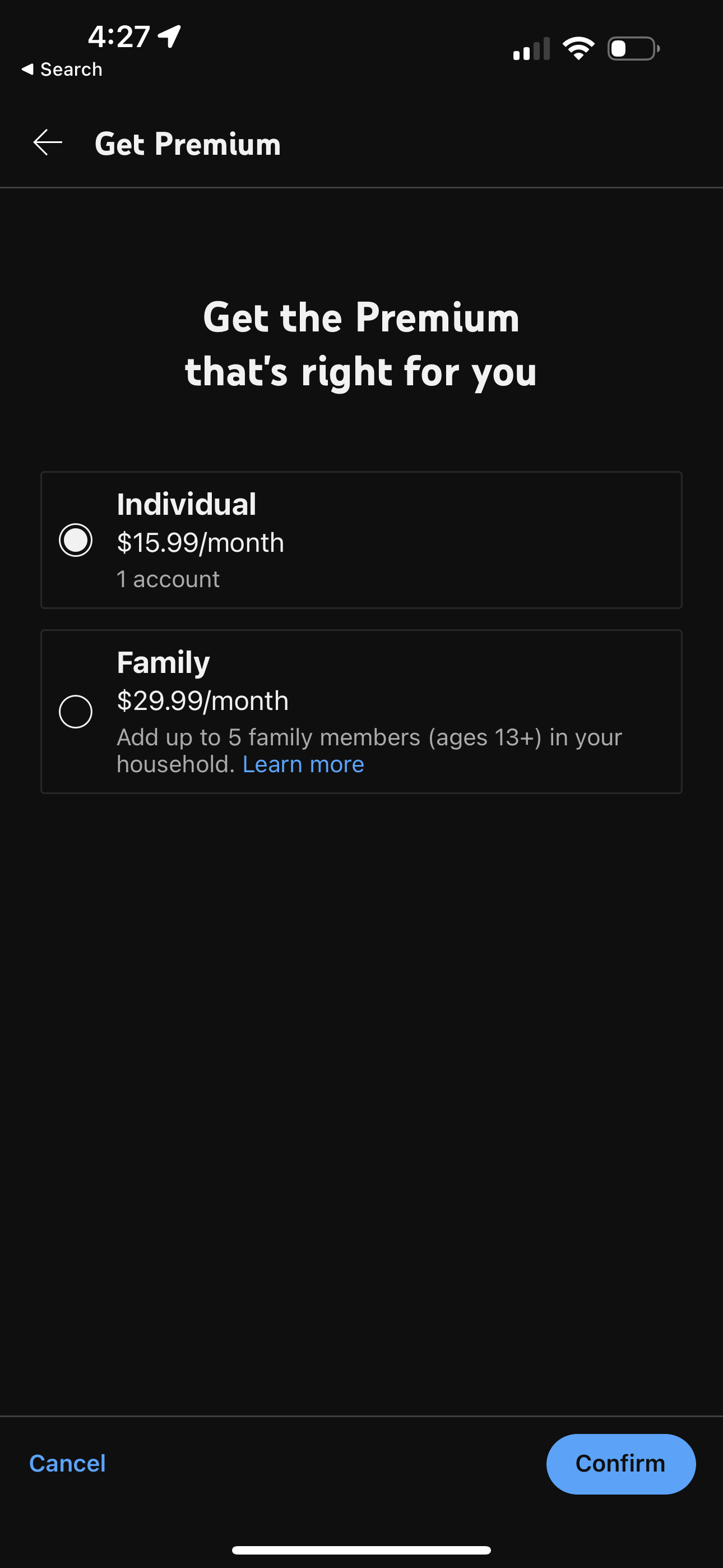 youtube app screenshot 112
