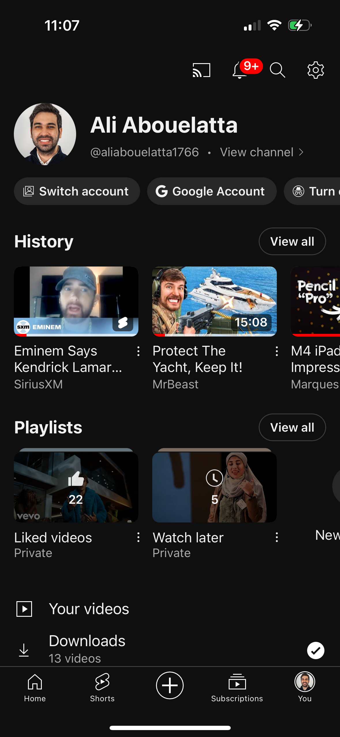 youtube app screenshot 89