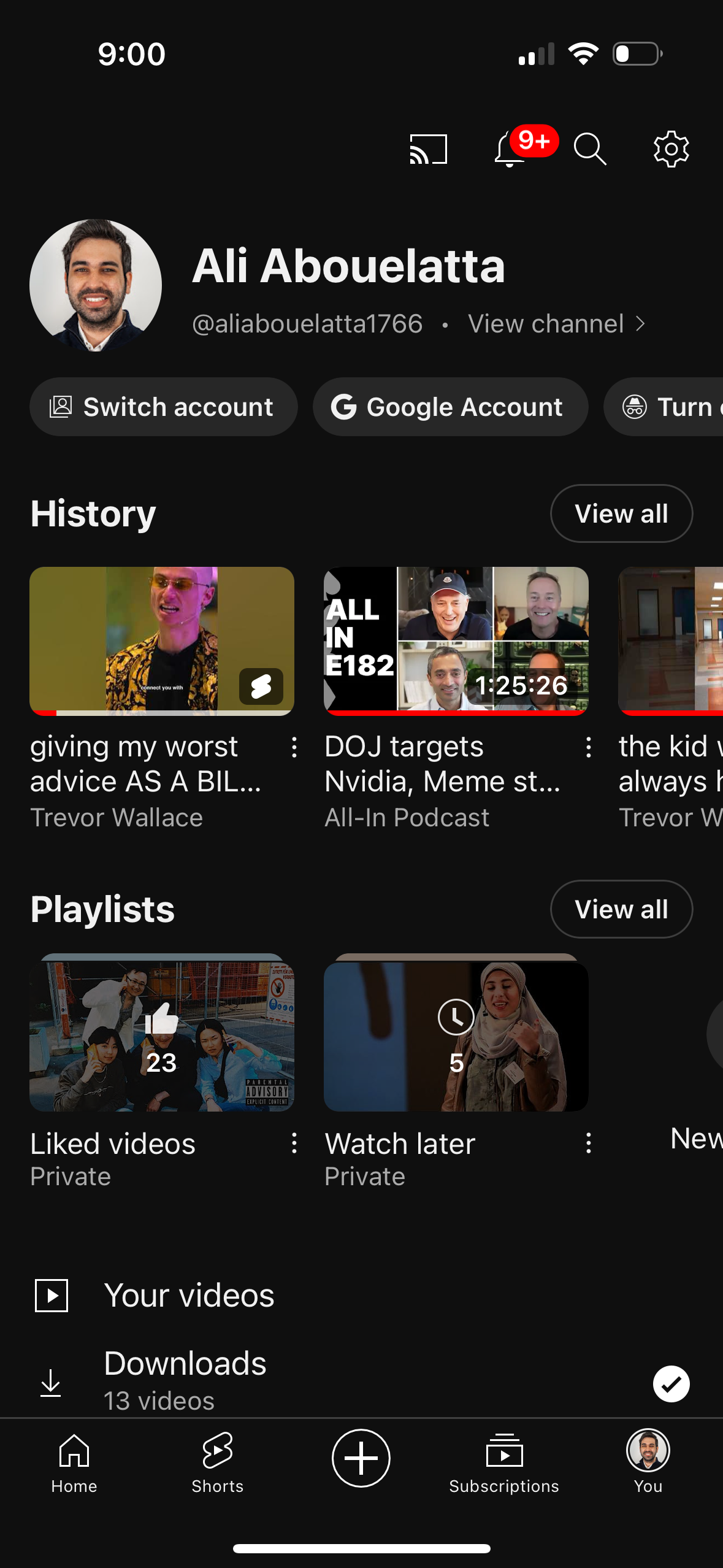 youtube app screenshot 88