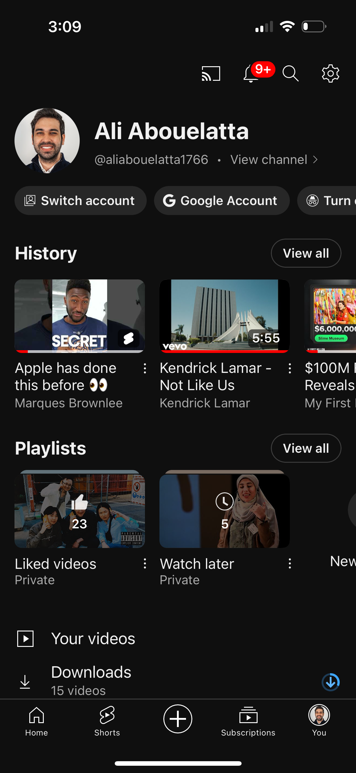 youtube app screenshot 78