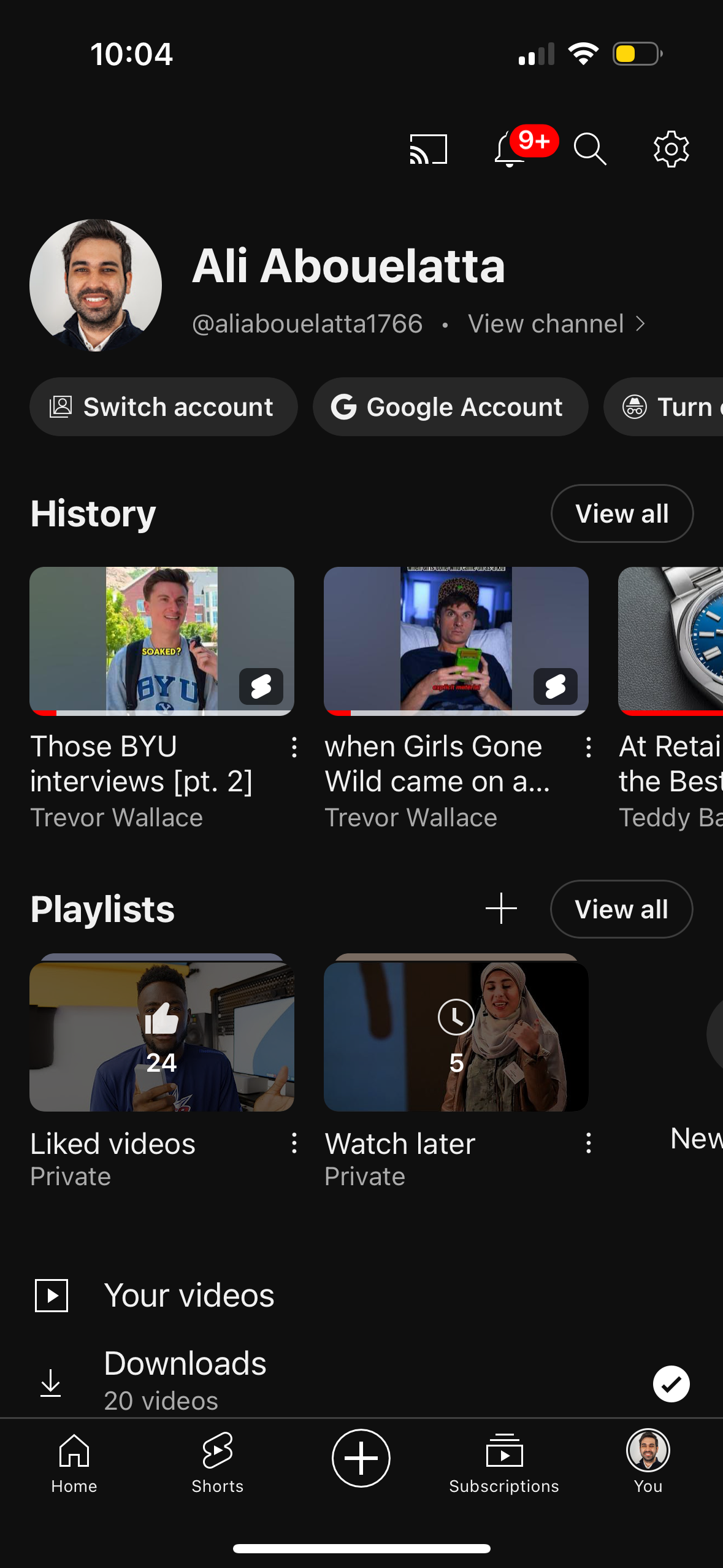 youtube app screenshot 73