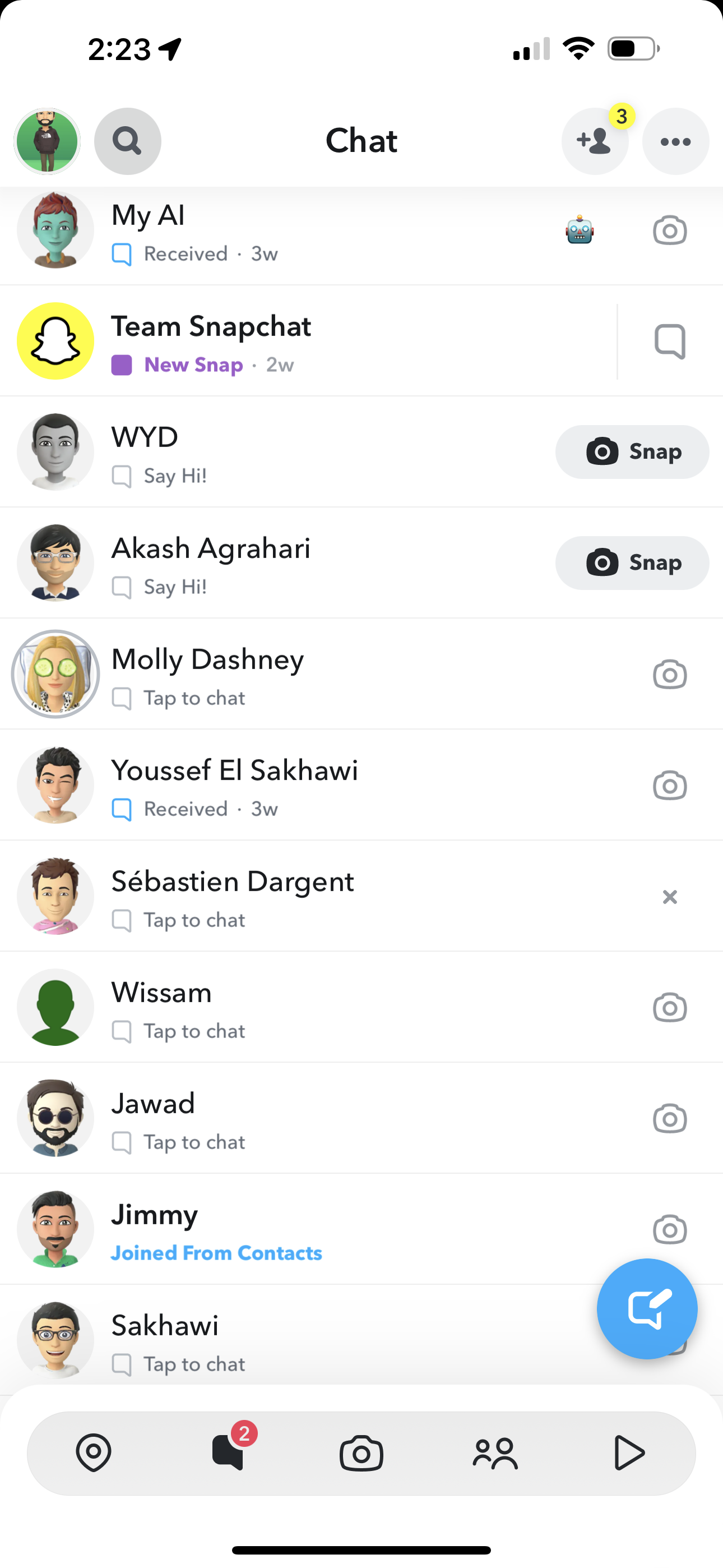 snapchat app screenshot 143