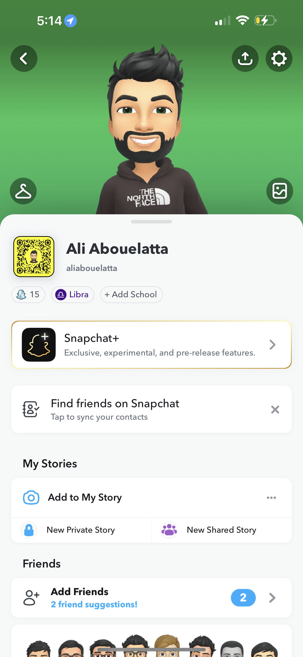 snapchat app screenshot 136