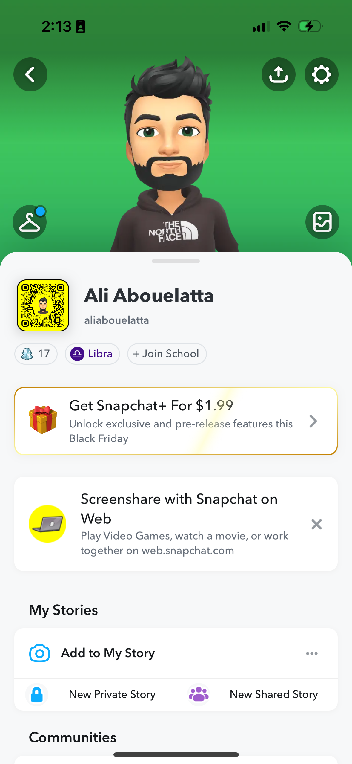 snapchat app screenshot 120