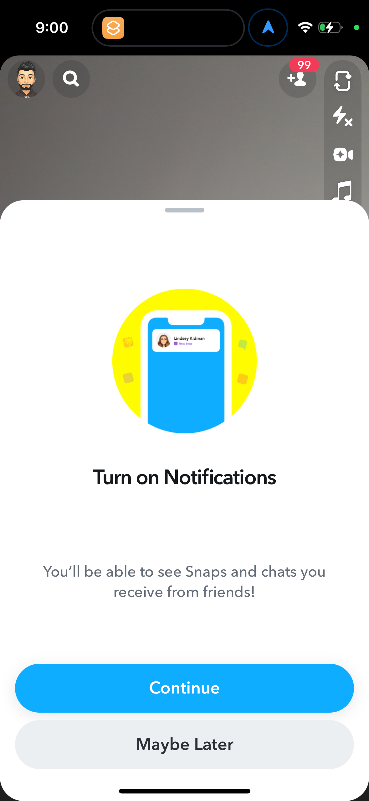 snapchat app screenshot 119