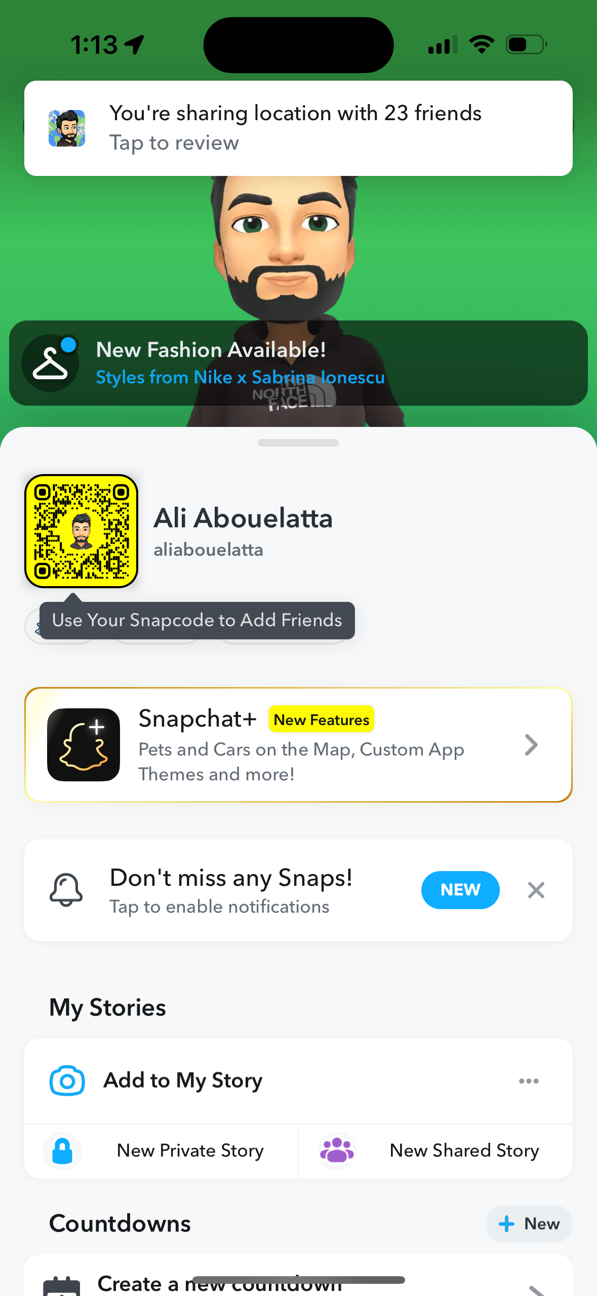 snapchat app screenshot 106