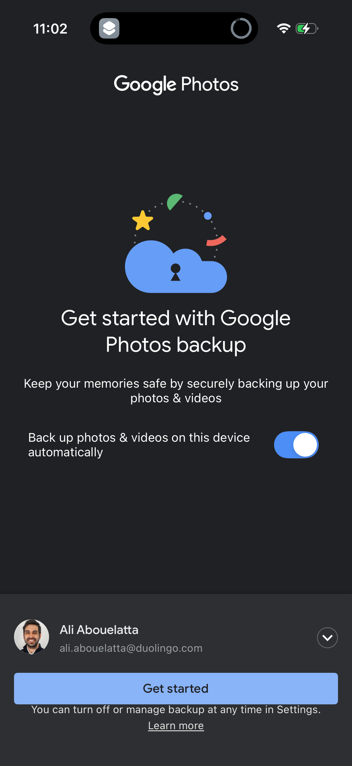 google-photos app screenshot 1