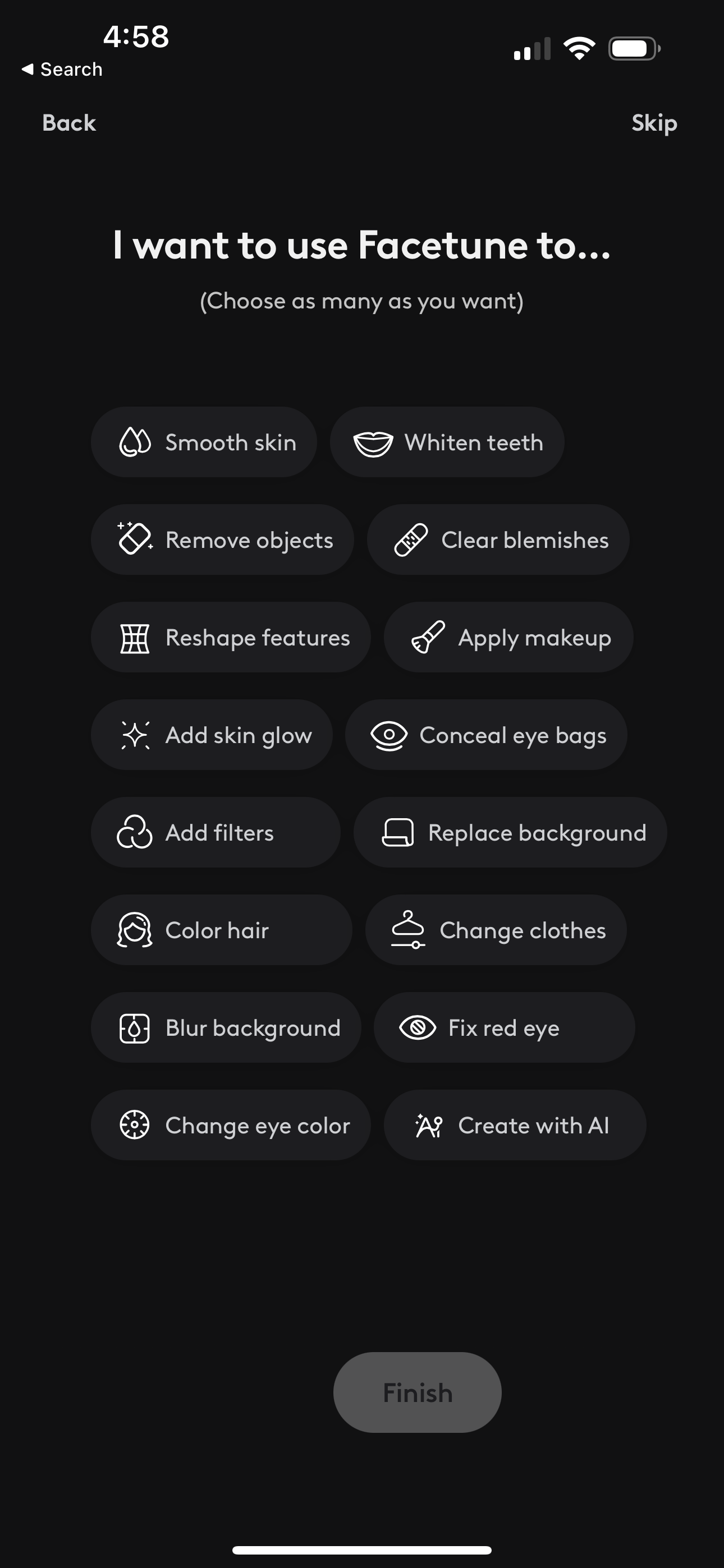 facetune app screenshot 86
