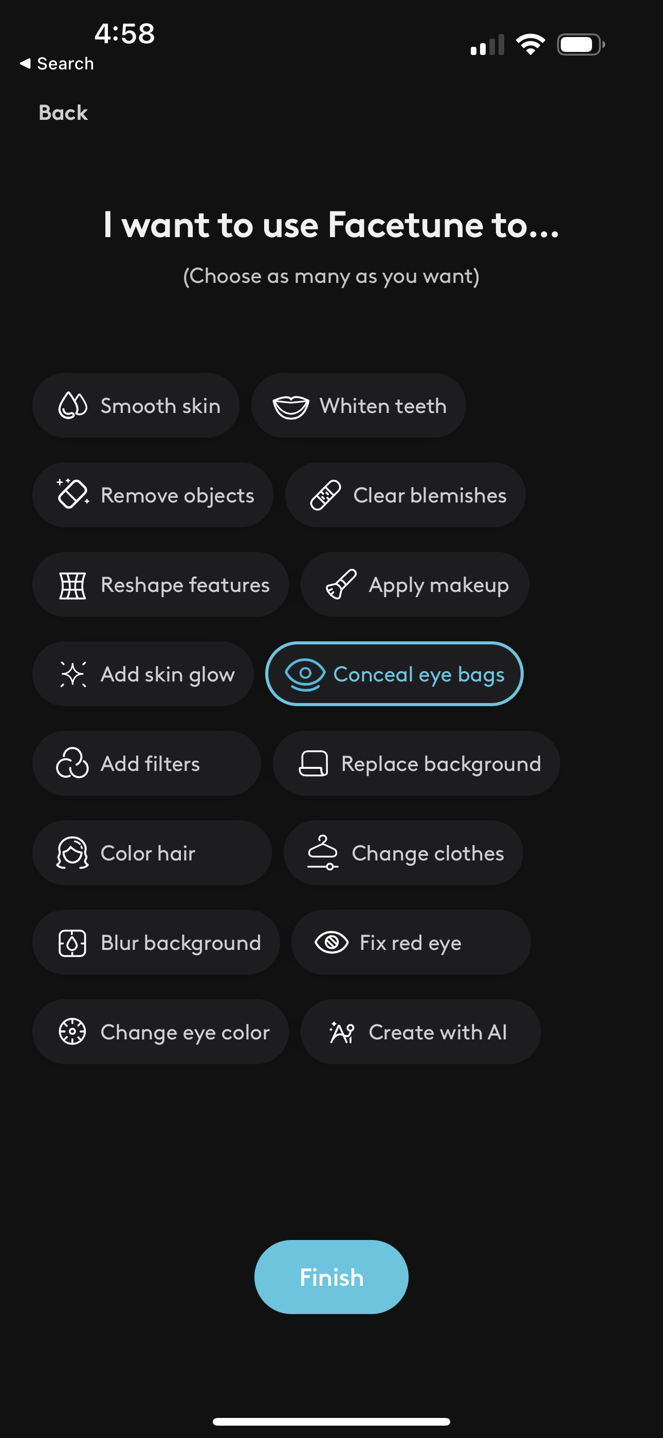 facetune app screenshot 85