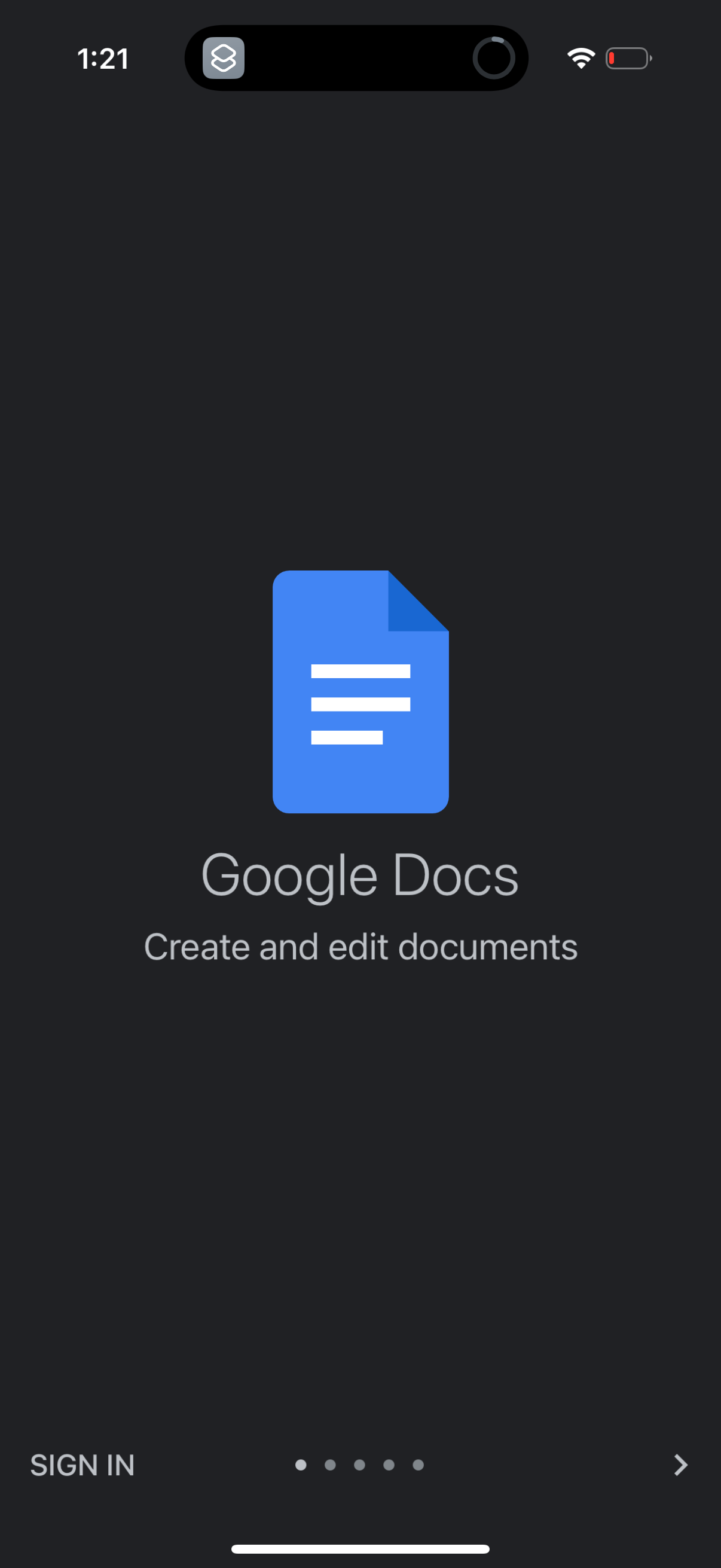 google-docs app screenshot 14