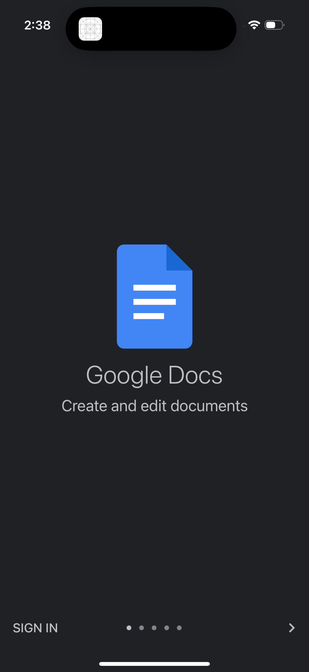 google-docs app screenshot 13