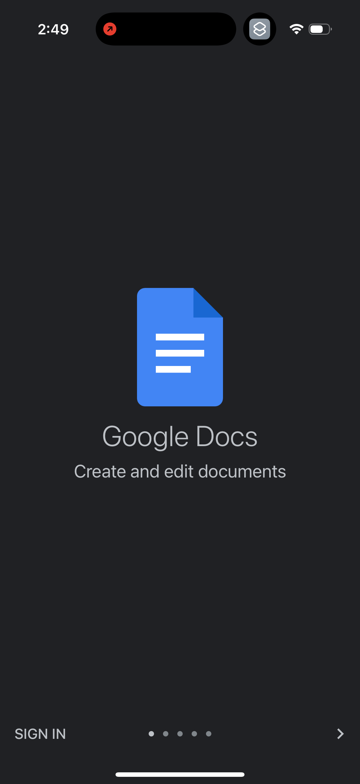 google-docs app screenshot 7