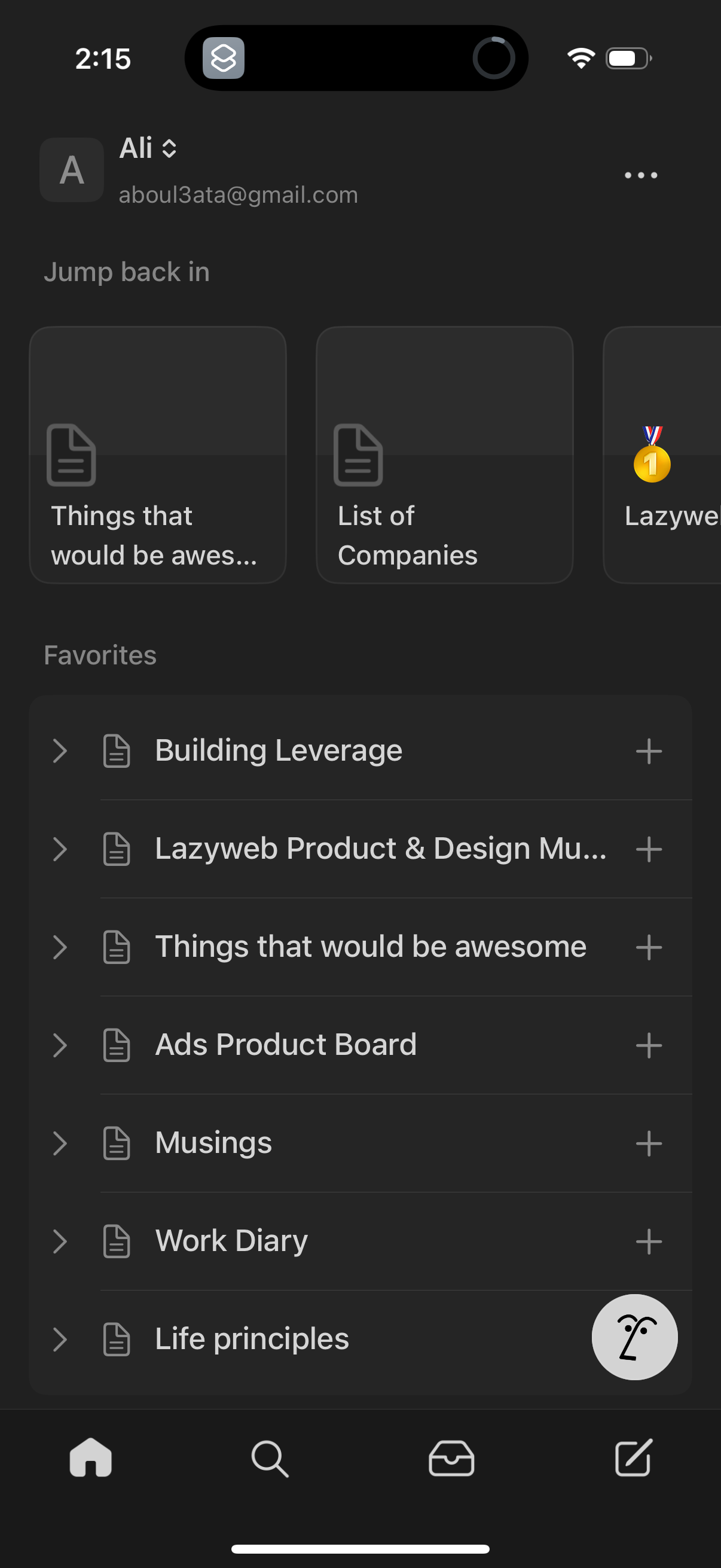 notion app screenshot 11