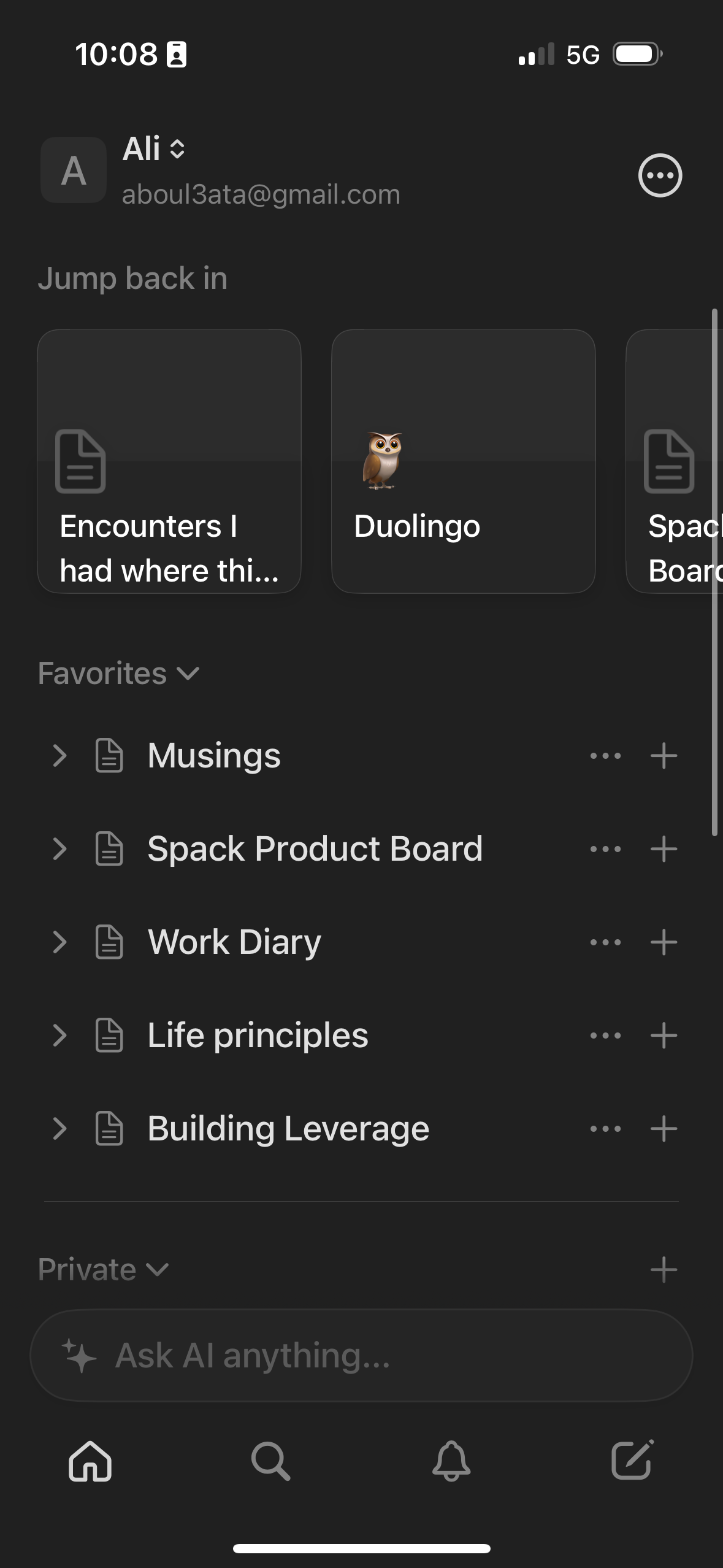 notion app screenshot 33