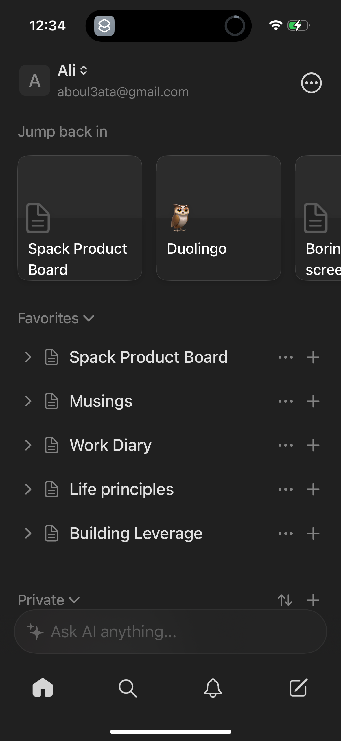 notion app screenshot 22