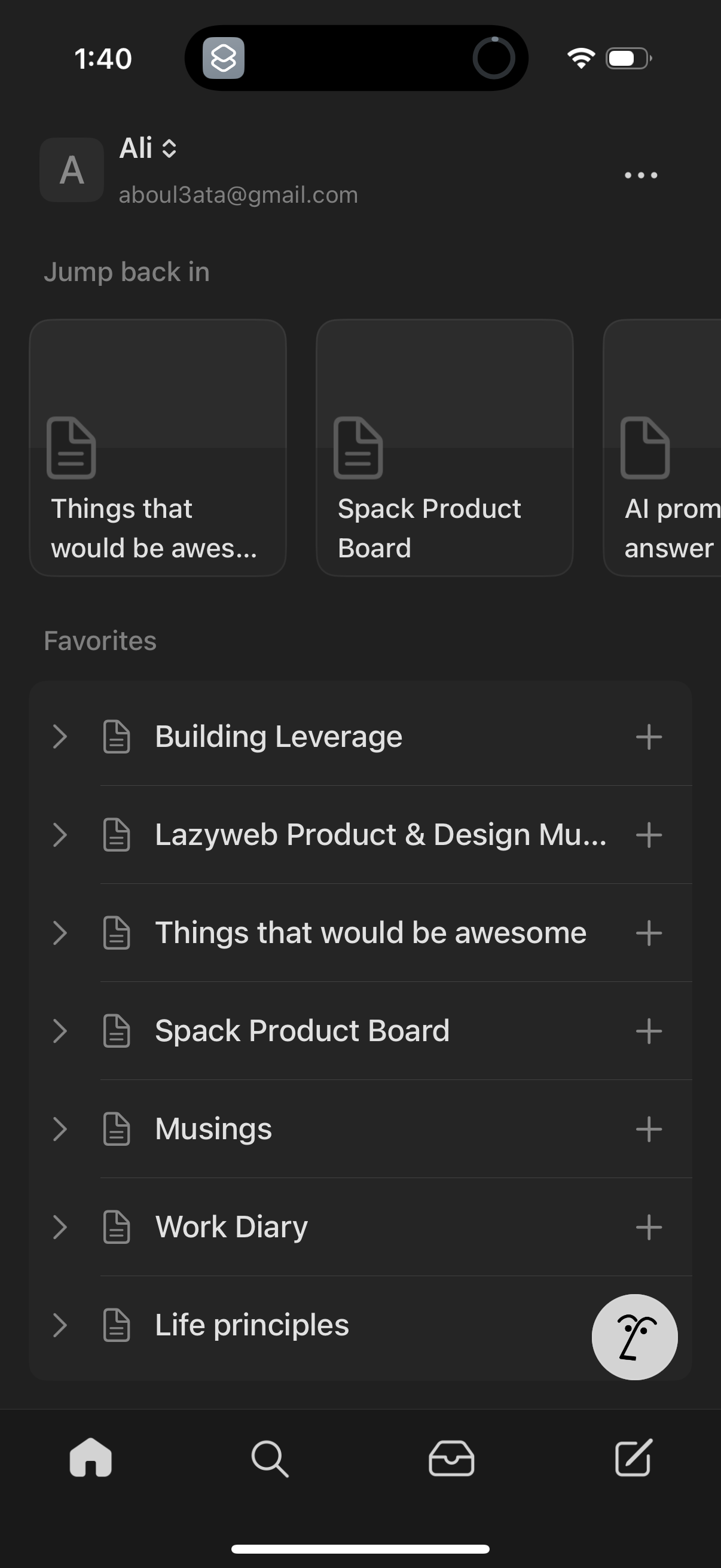 notion app screenshot 15