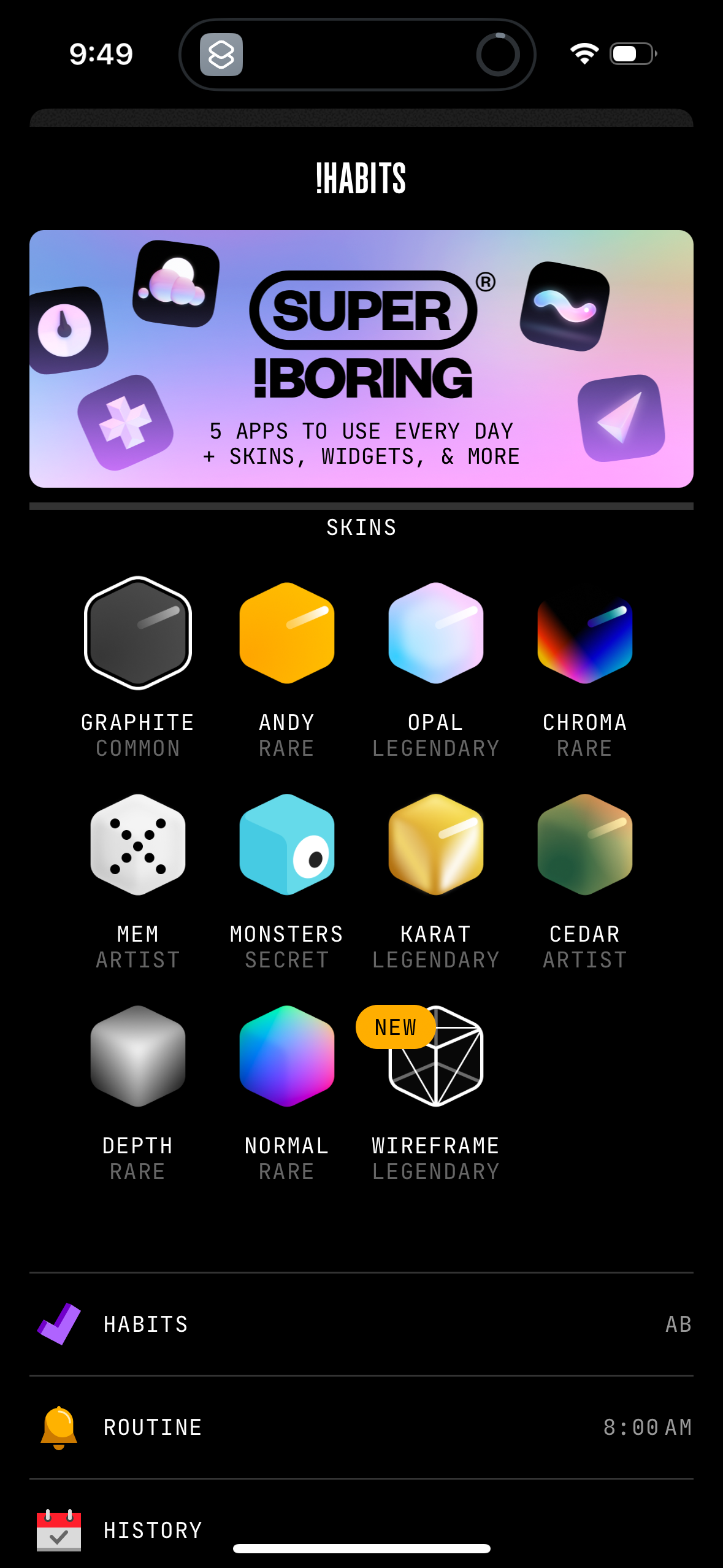 habits app screenshot 29