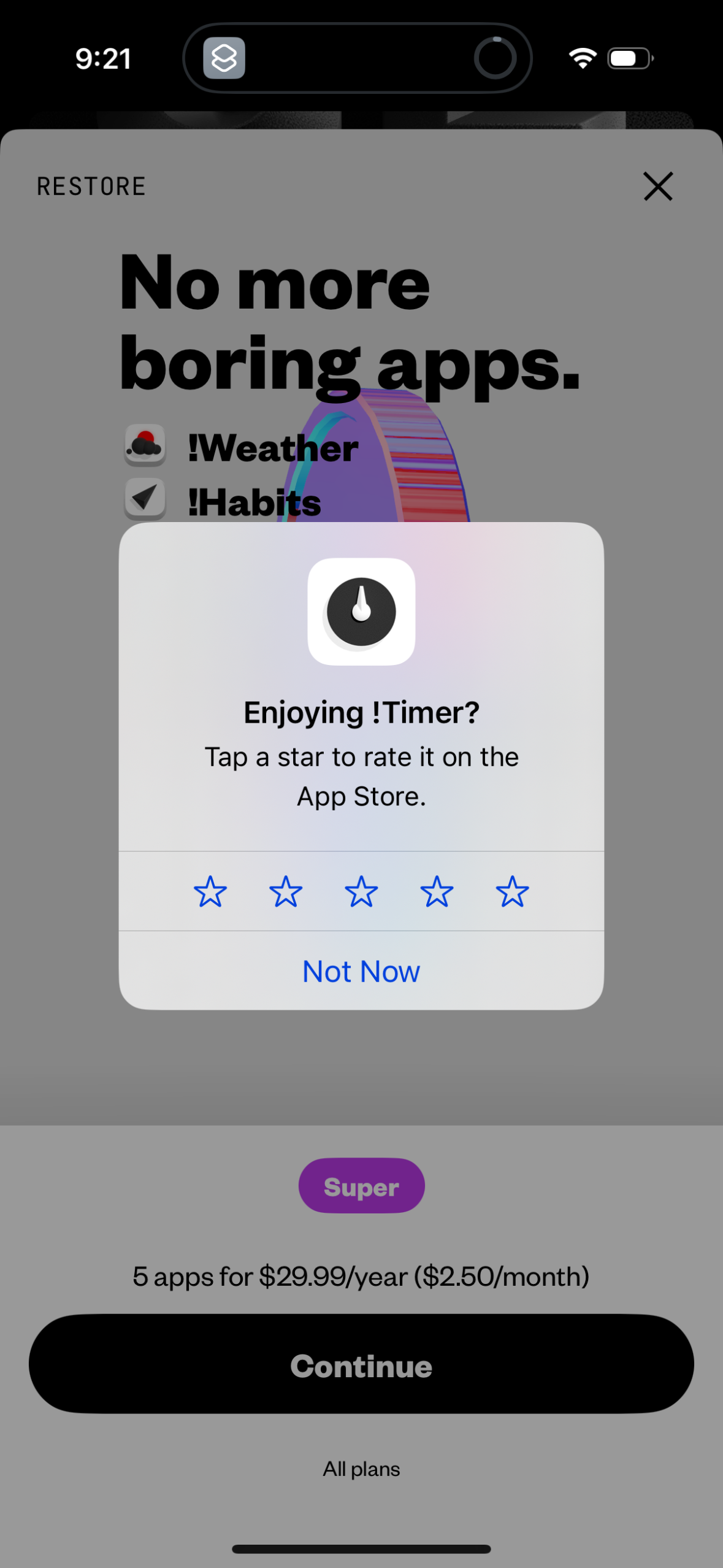 timer app screenshot 2
