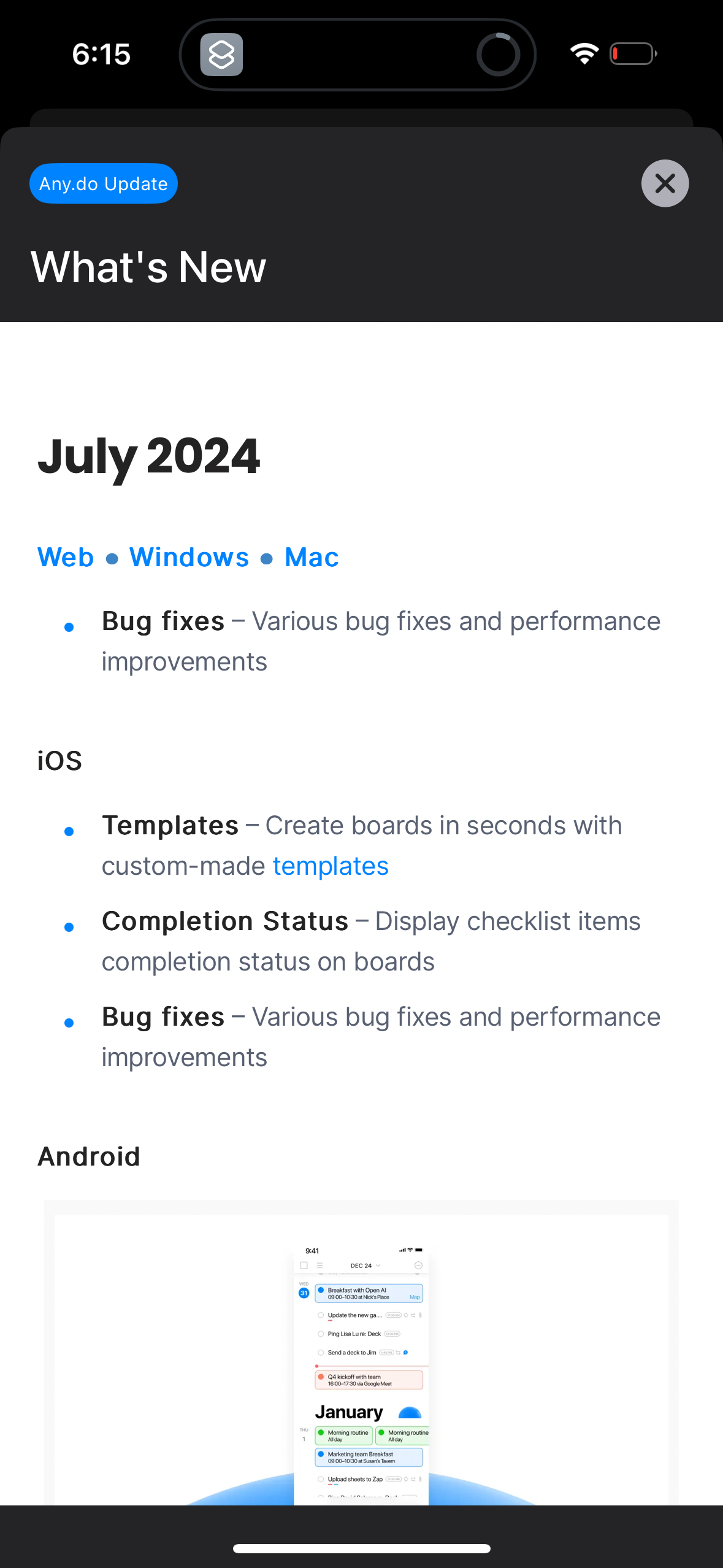 any-do app screenshot 10
