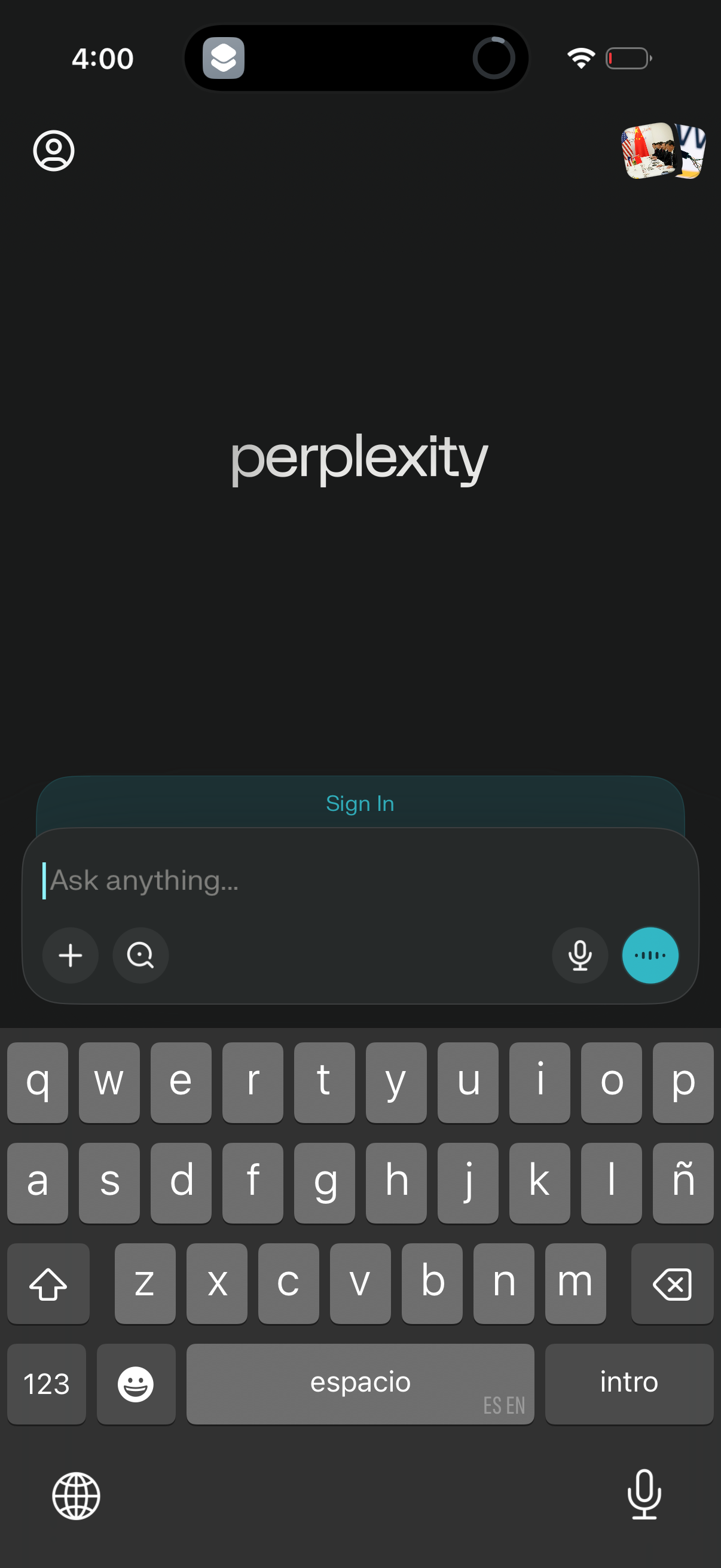 perplexity app screenshot 10